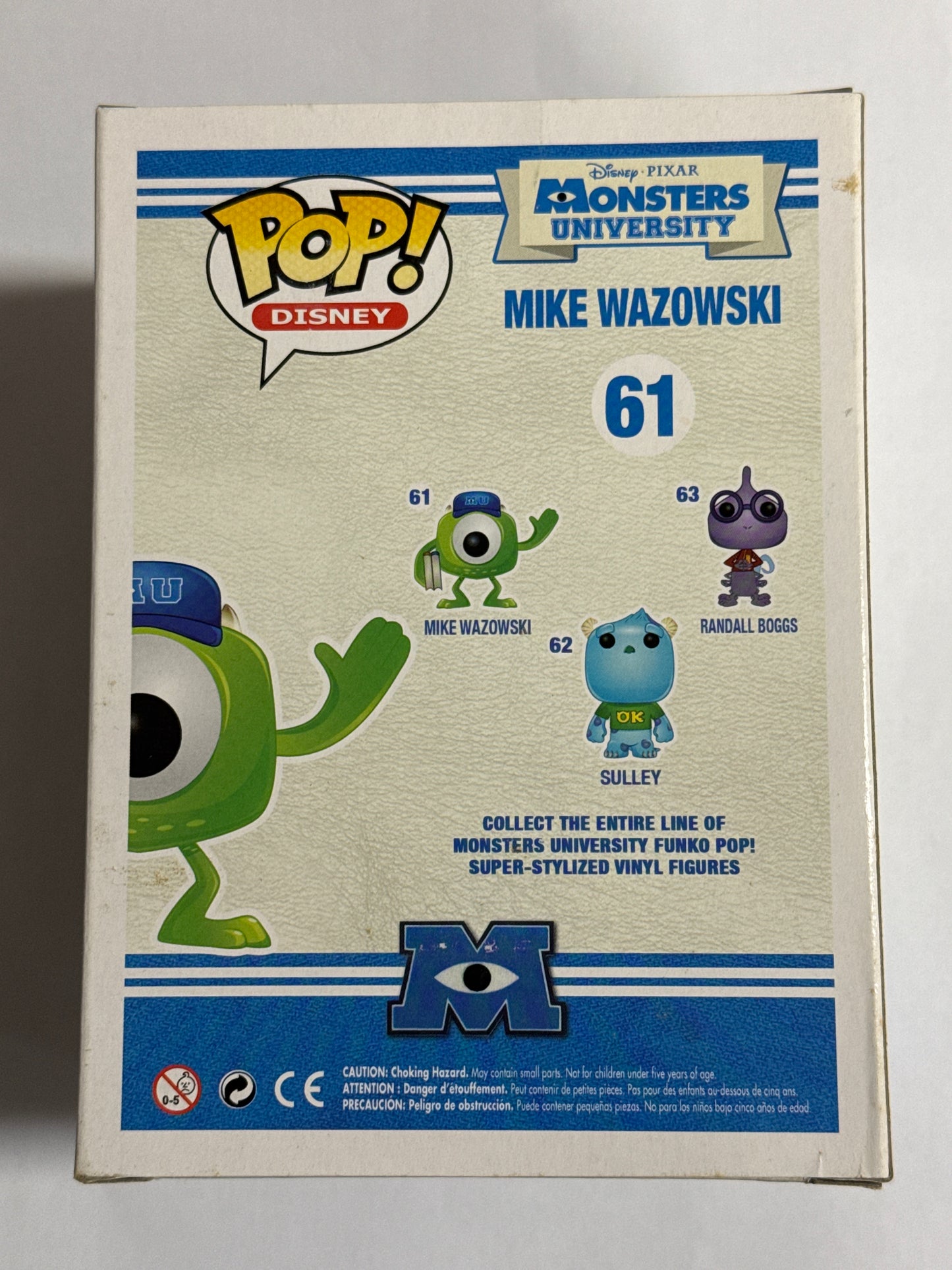 Monsters University - Mike Wazowski Pop Vinyl #61