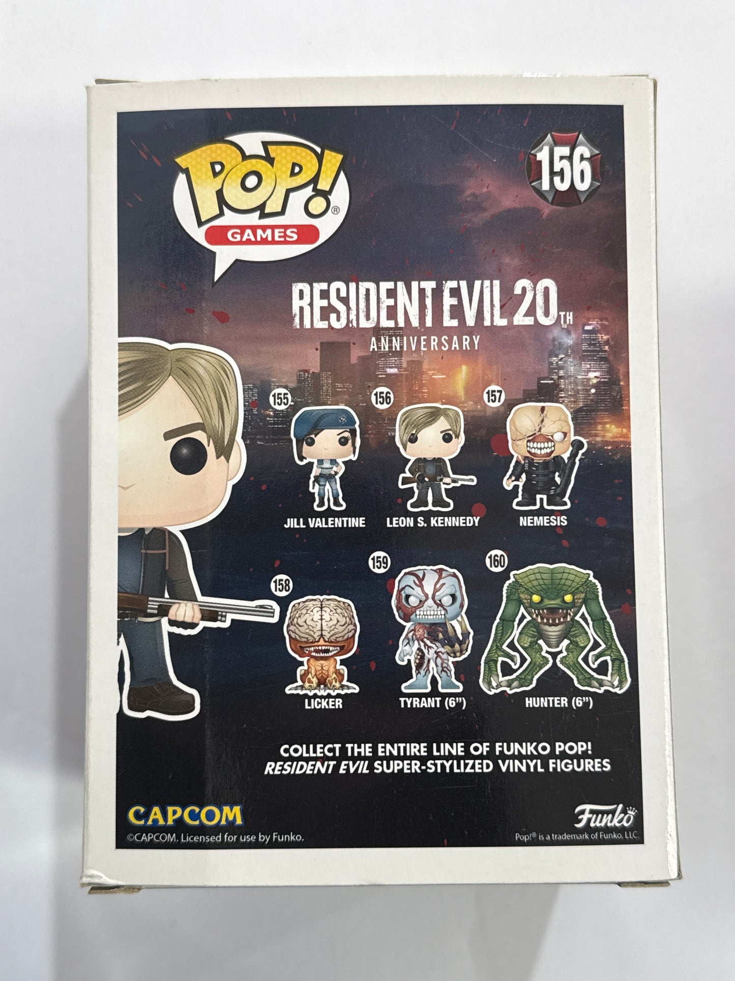 Resident Evil - Leon S. Kennedy Pop! Vinyl #156