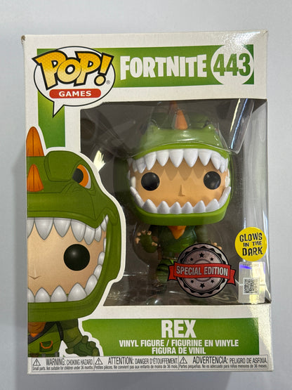Fortnite - Rex Glow US Exclusive Pop! Vinyl #443