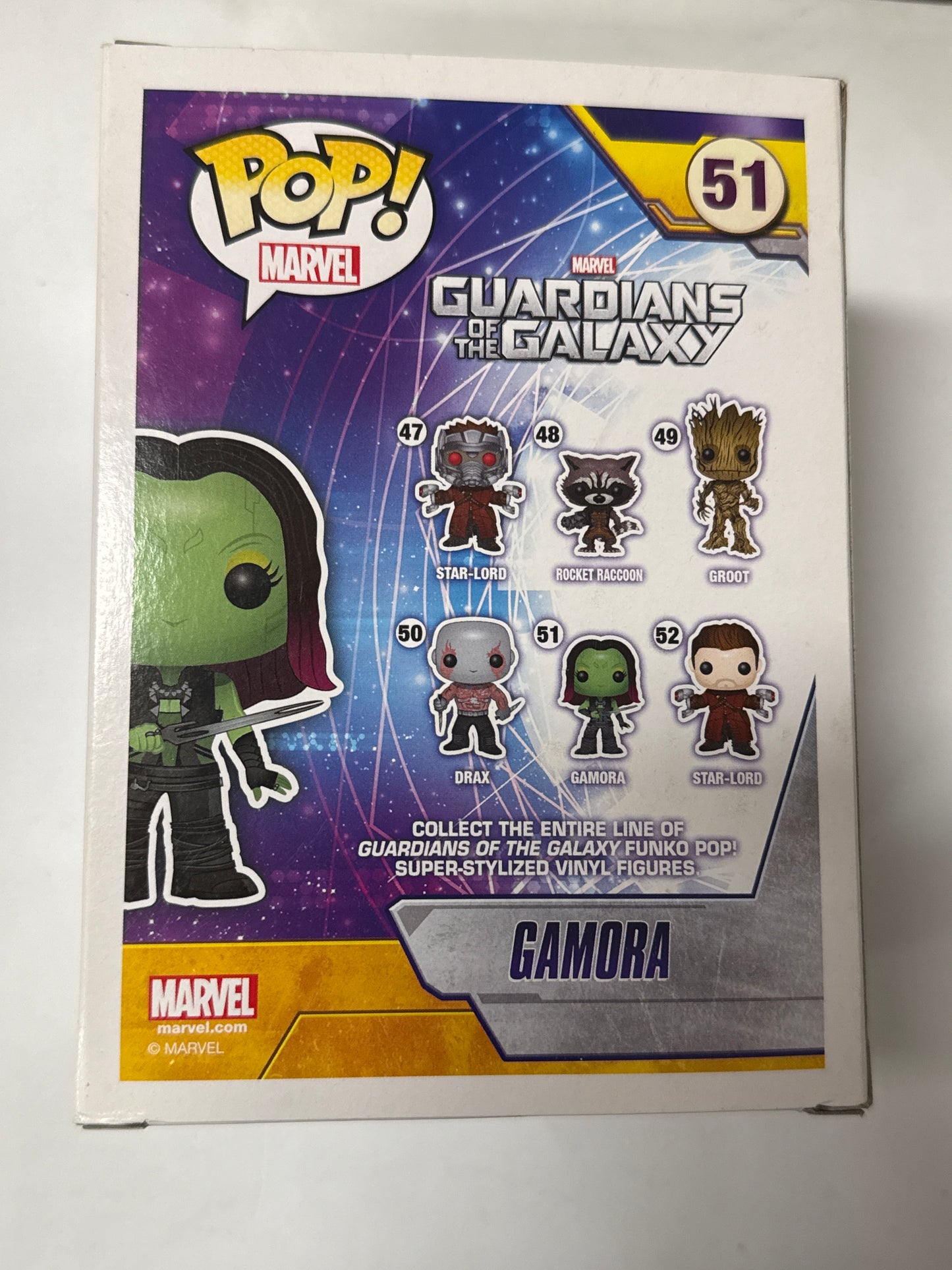 Guardians Of The Galaxy - Gamora Pop! Vinyl #51