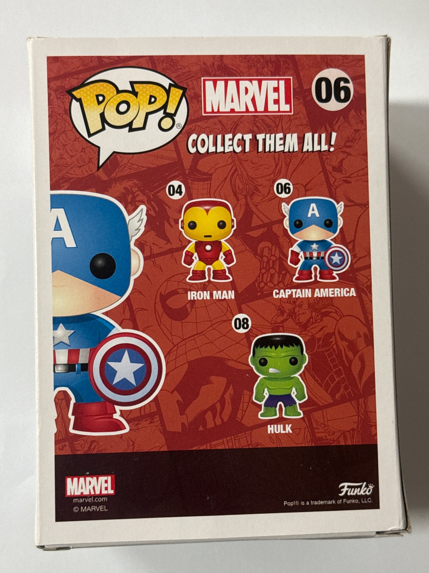 Marvel - Captain America 2017 Summer Convention Exclusive POP! Vinyl #06