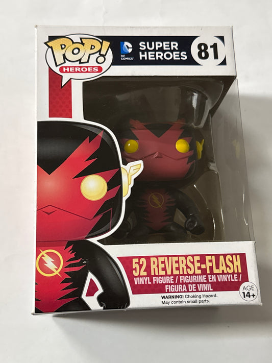 DC Super Heroes - 52 Reverse Flash Pop Vinyl #81