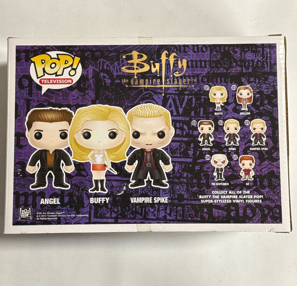 Buffy the Vampire Slayer -  Buffy, Angel and Vampire Spike 3 Pack Pop Vinyl