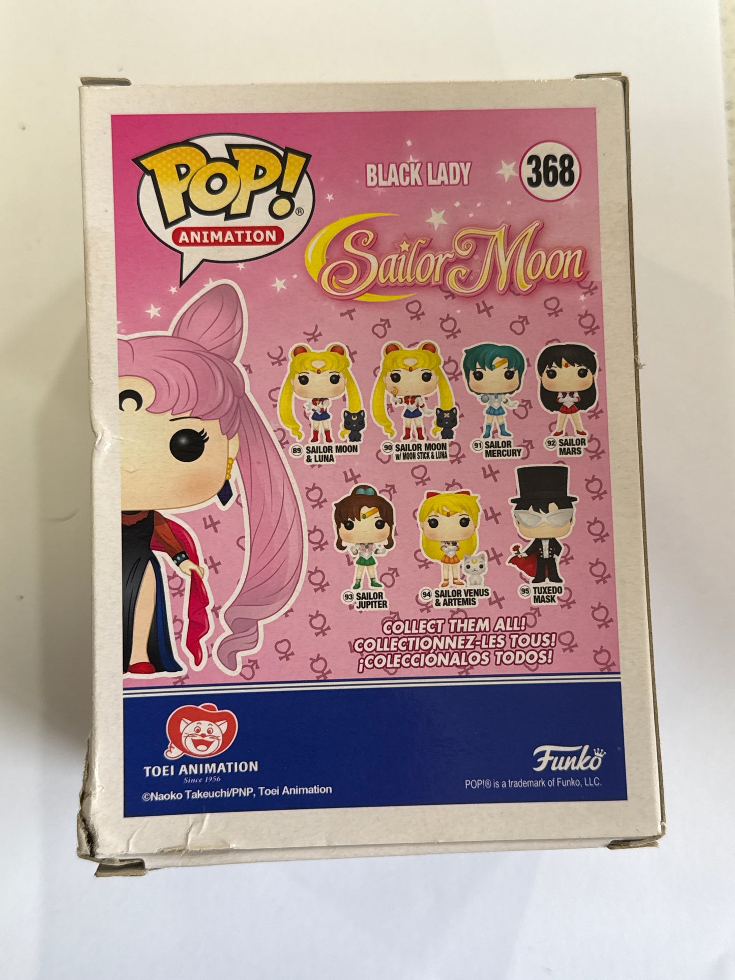 Sailor Moon - Black Lady  2018 San Diego Summer Convention Exclusive POP! Vinyl #368