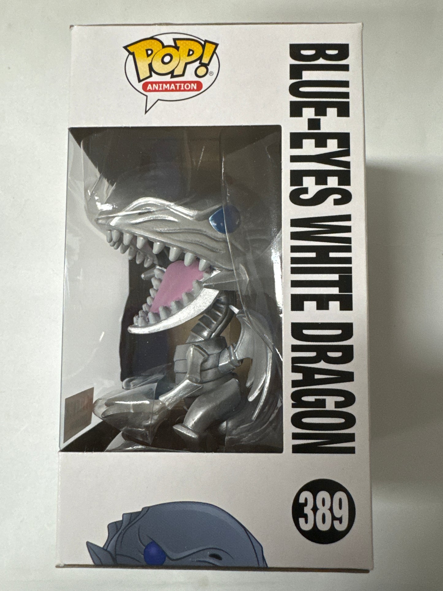 Yu-Gi-Oh! - Blue Eyes White Dragon (Silver) Pop Vinyl #389