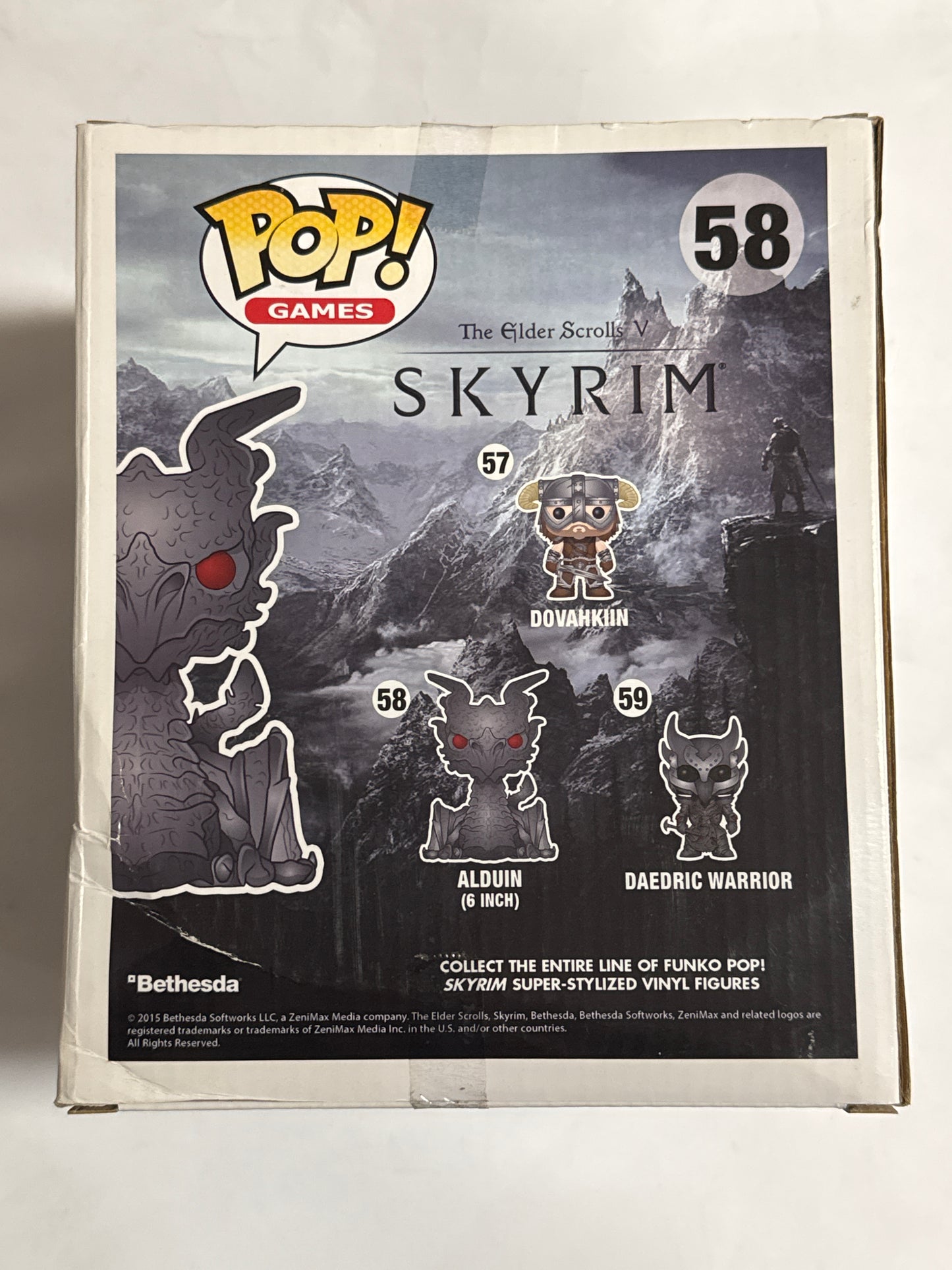 Skyrim - Alduin 6 inch Pop Vinyl #58