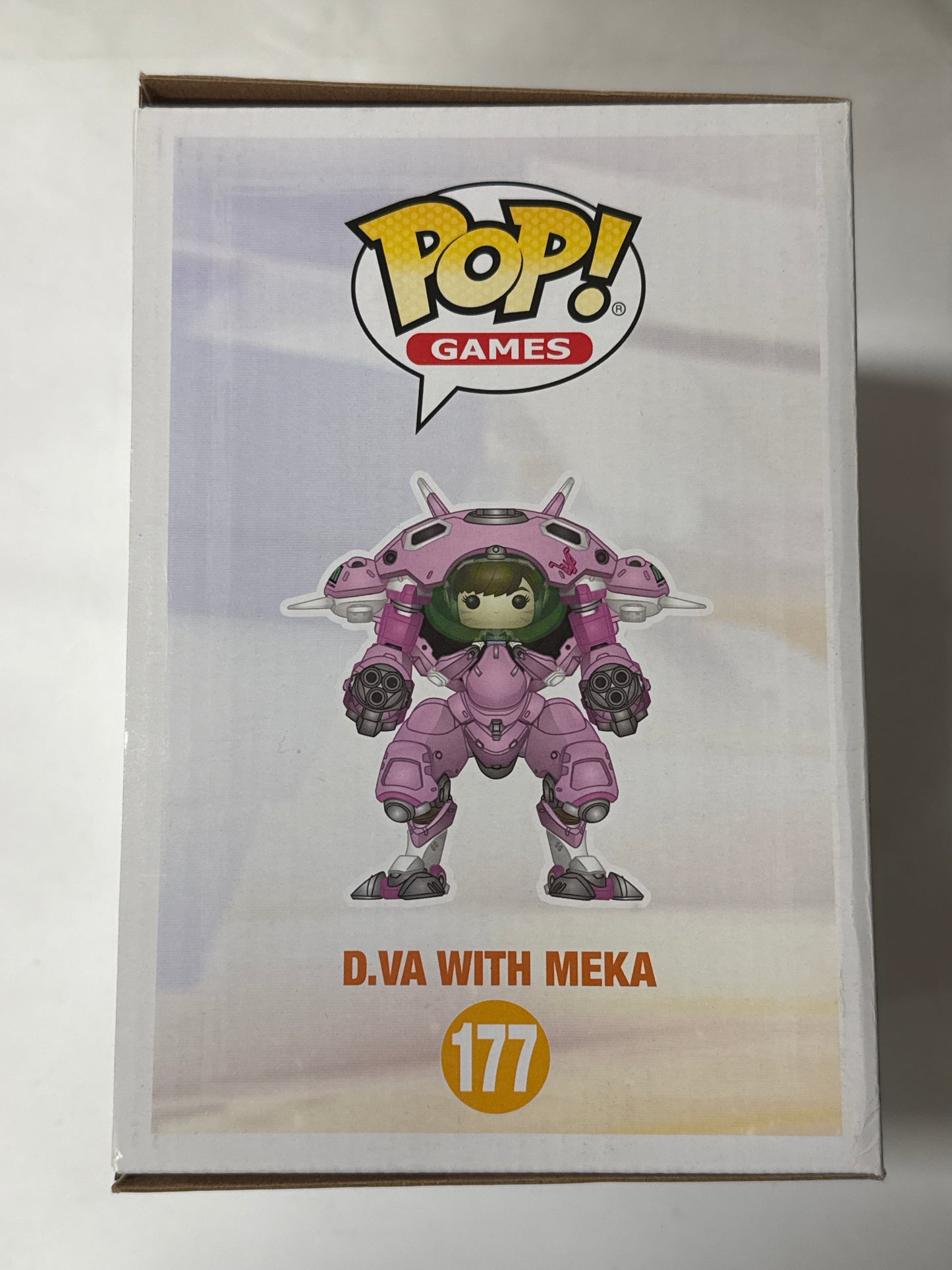 Overwatch - D.Va & MEKA (Carbon Fibre) US Exclusive 6" Pop! Vinyl #177