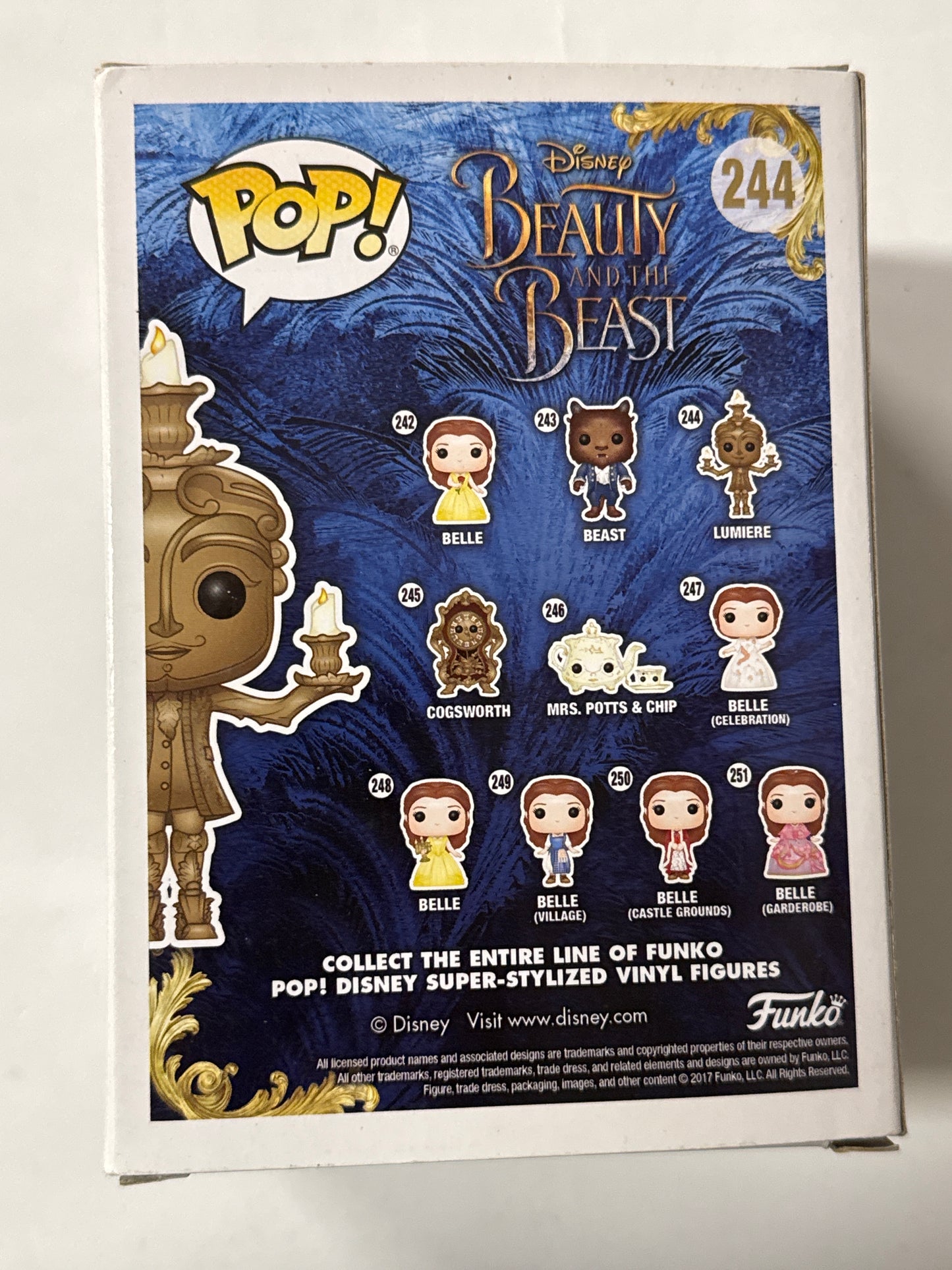 Beauty and the Beast (2017) - Lumiere Pop! Vinyl #244