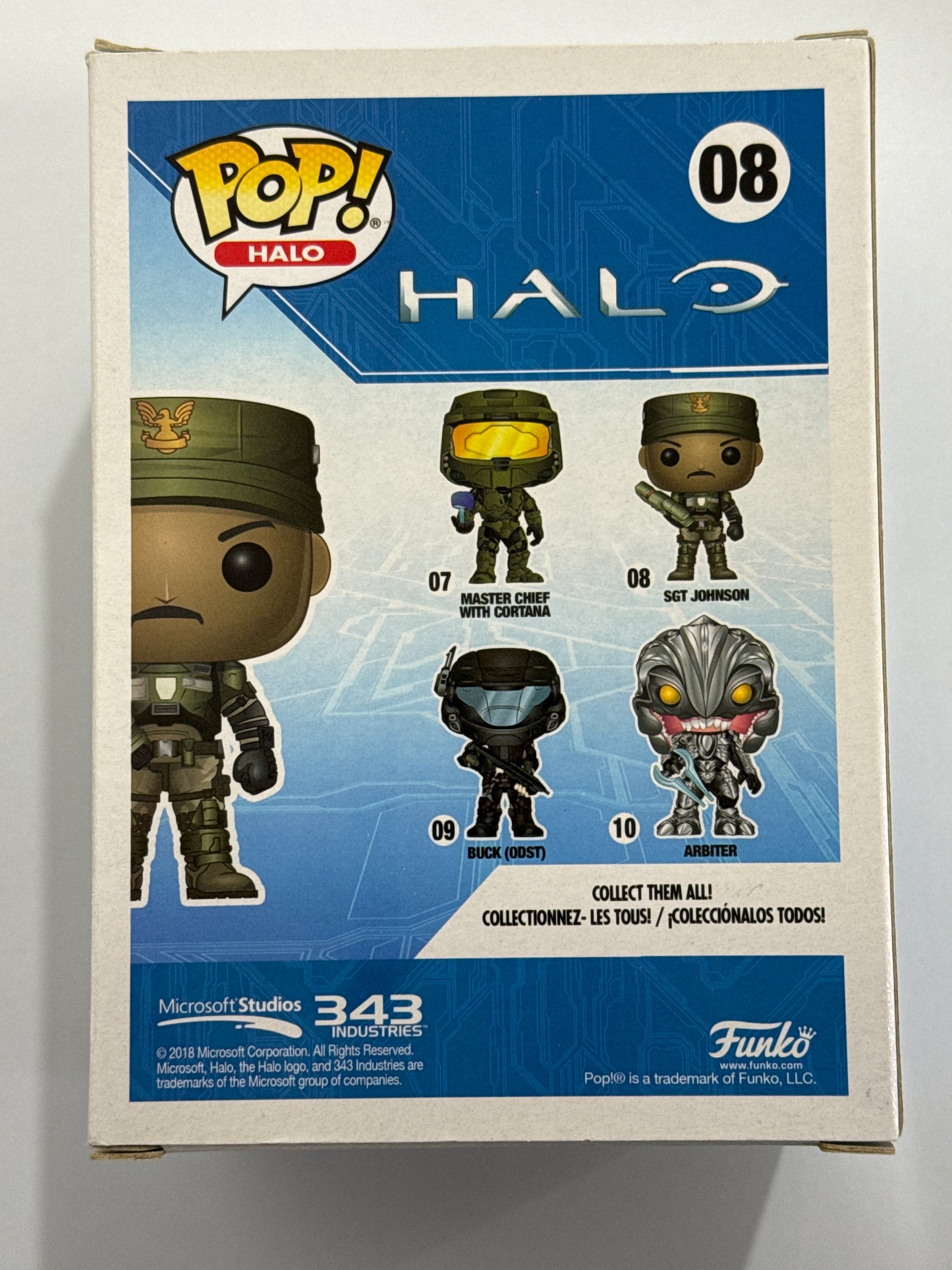 Halo - Sgt Johnson Pop! Vinyl #08