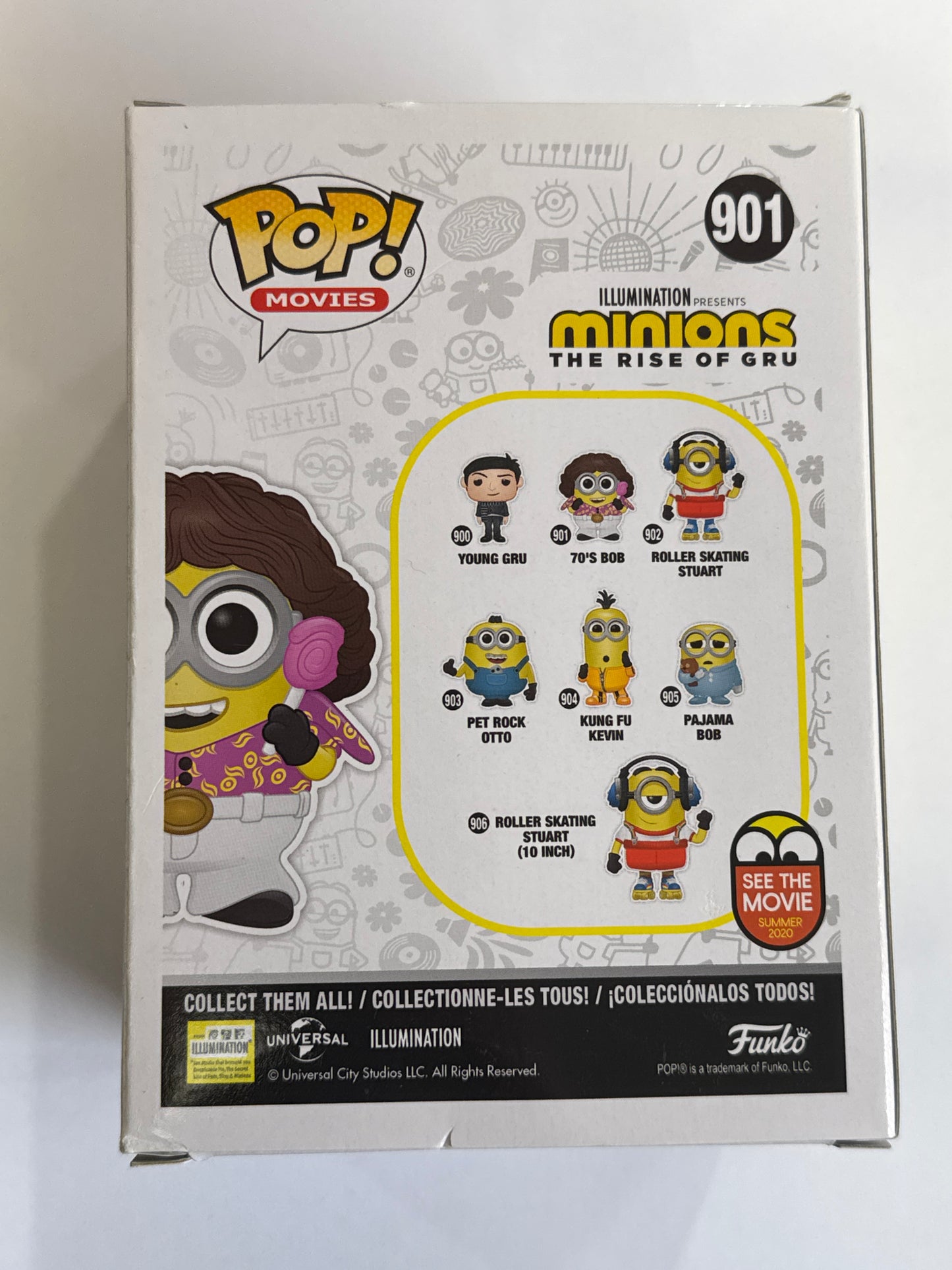 Minions 2: Rise of Gru - Bob 70's Pop! Vinyl #901