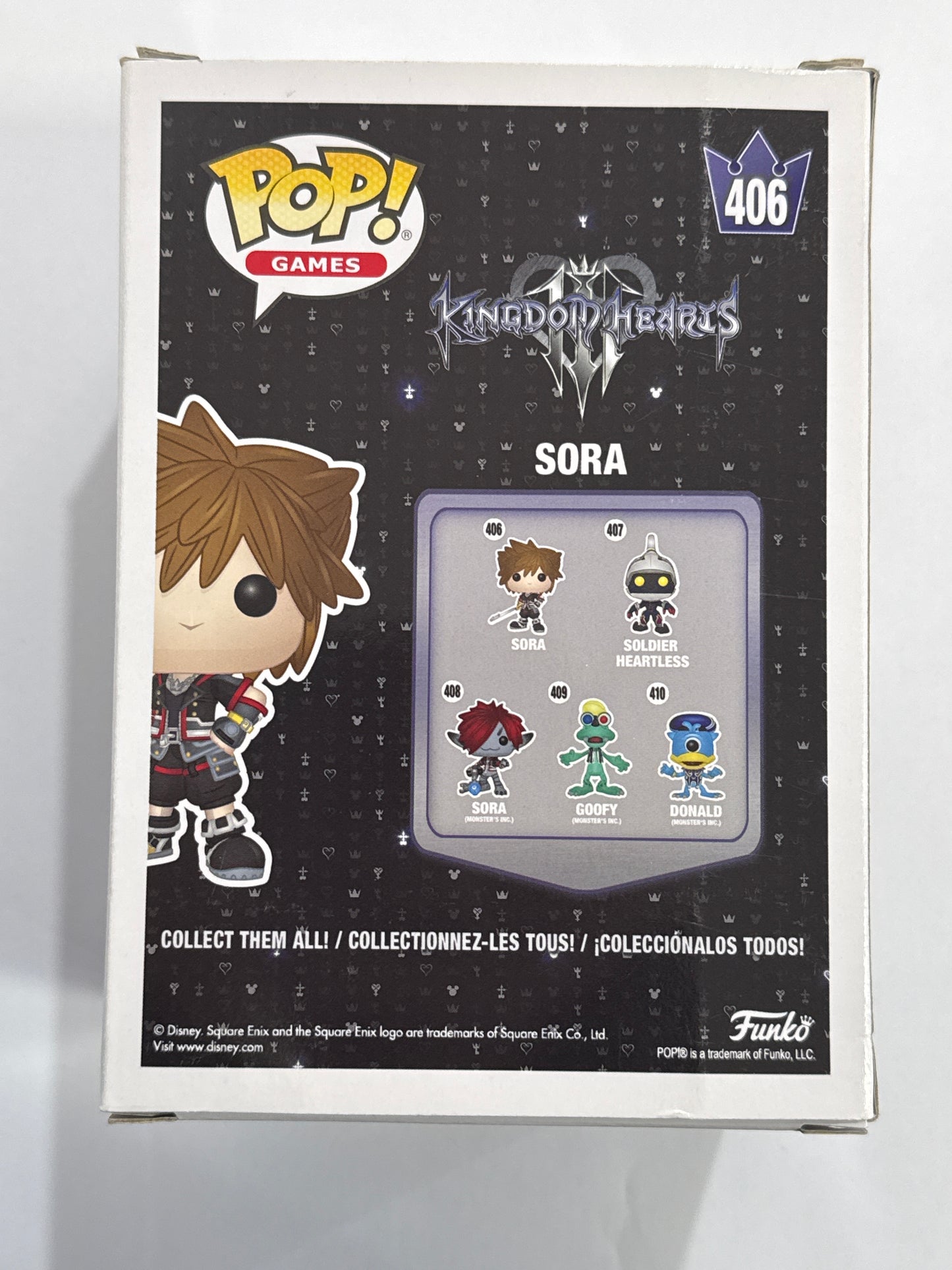 Kingdom Hearts III - Sora Pop! Vinyl #406