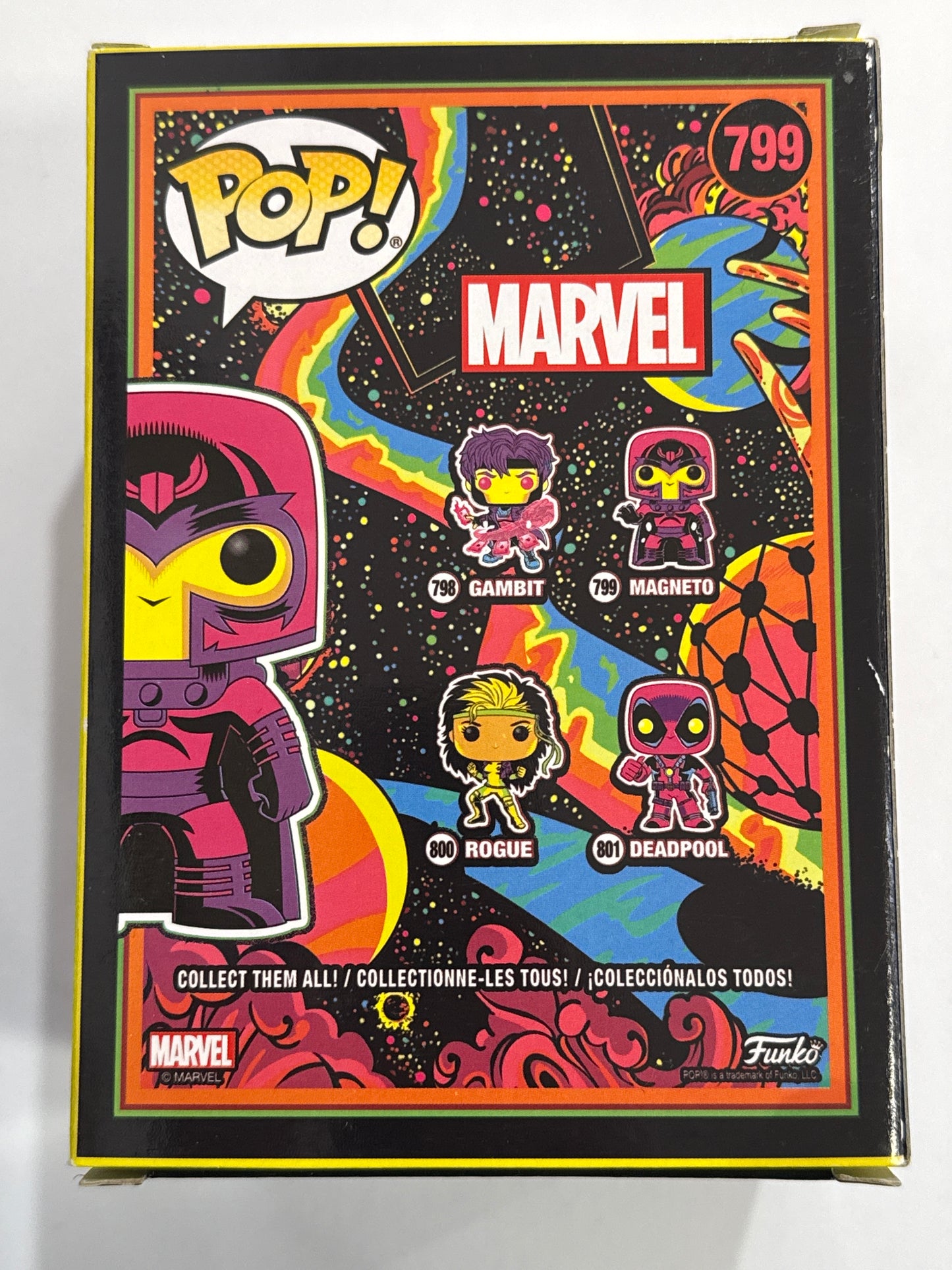 X-Men - Magneto Blacklight US Exclusive Pop! Vinyl #799