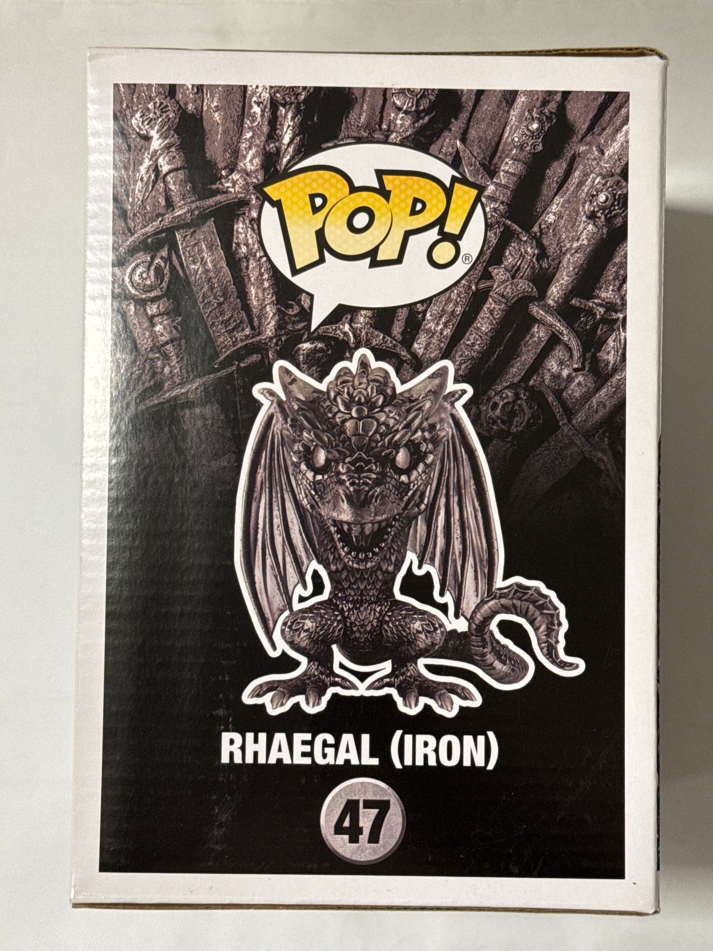 A Game of Thrones - Rhaegal Iron 6" US Exclusive Pop! Vinyl #47