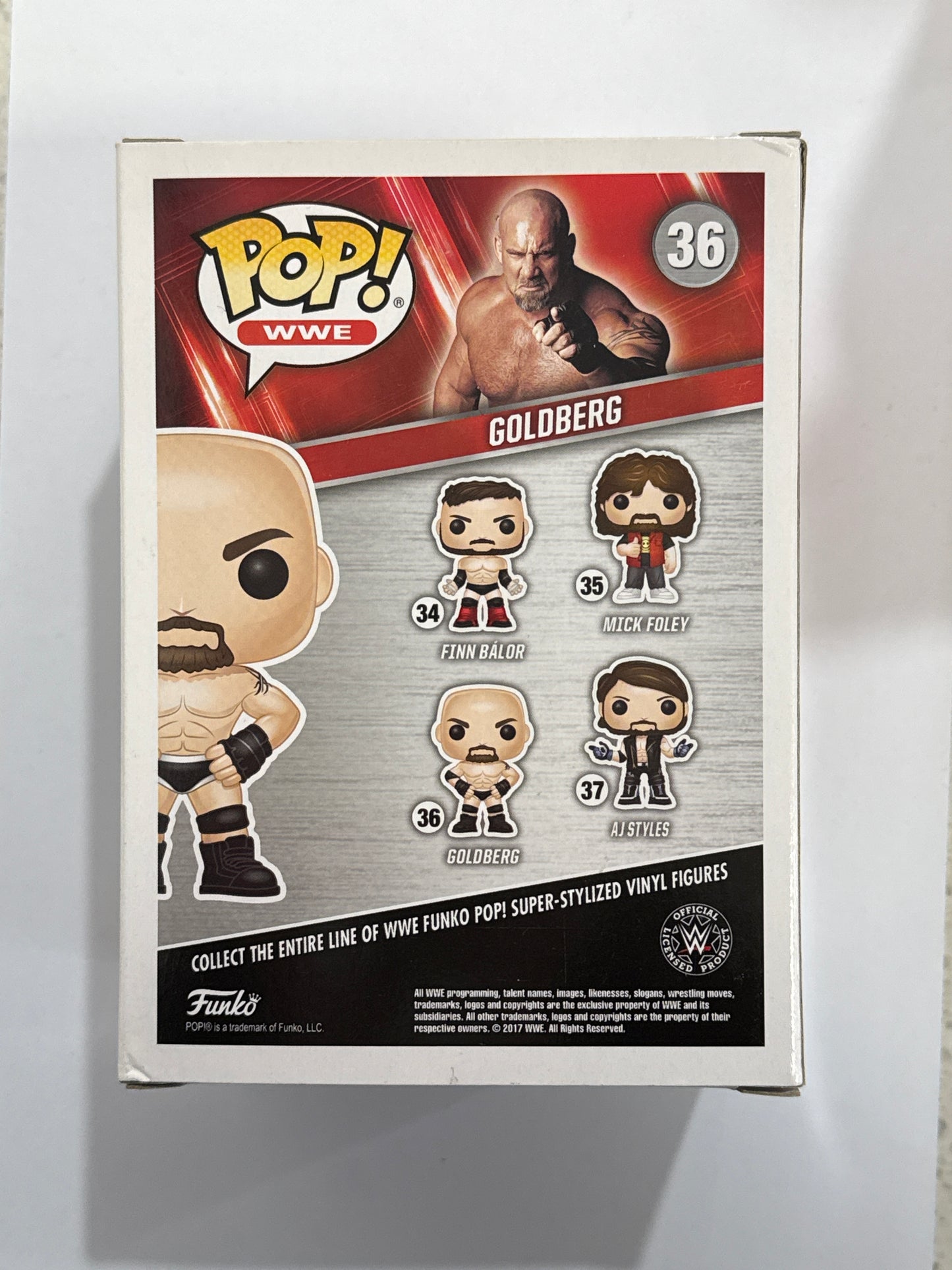 WWE - Goldberg Pop! Vinyl #36