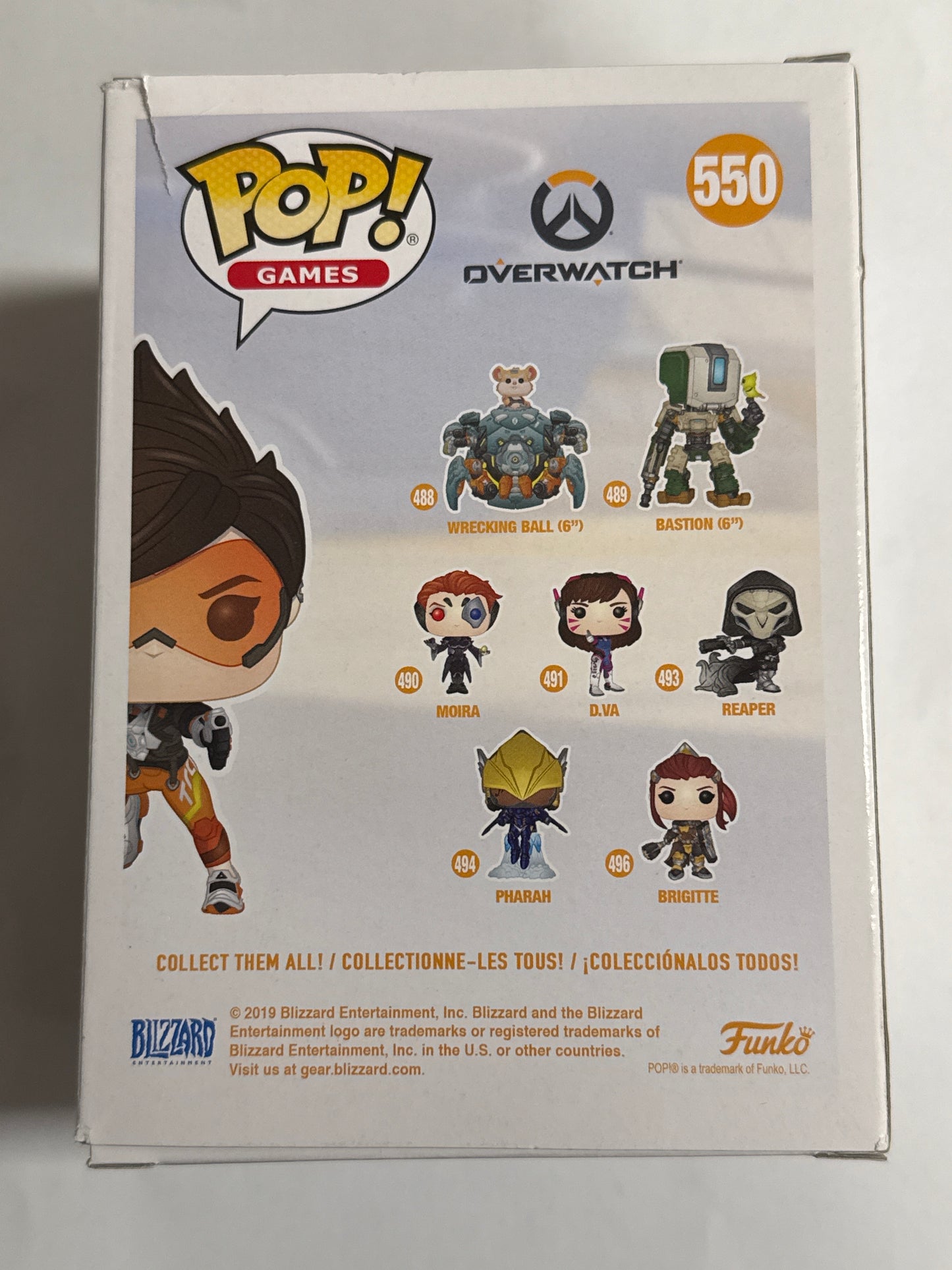 Overwatch - Tracer with Guns Pop! Vinyl #550