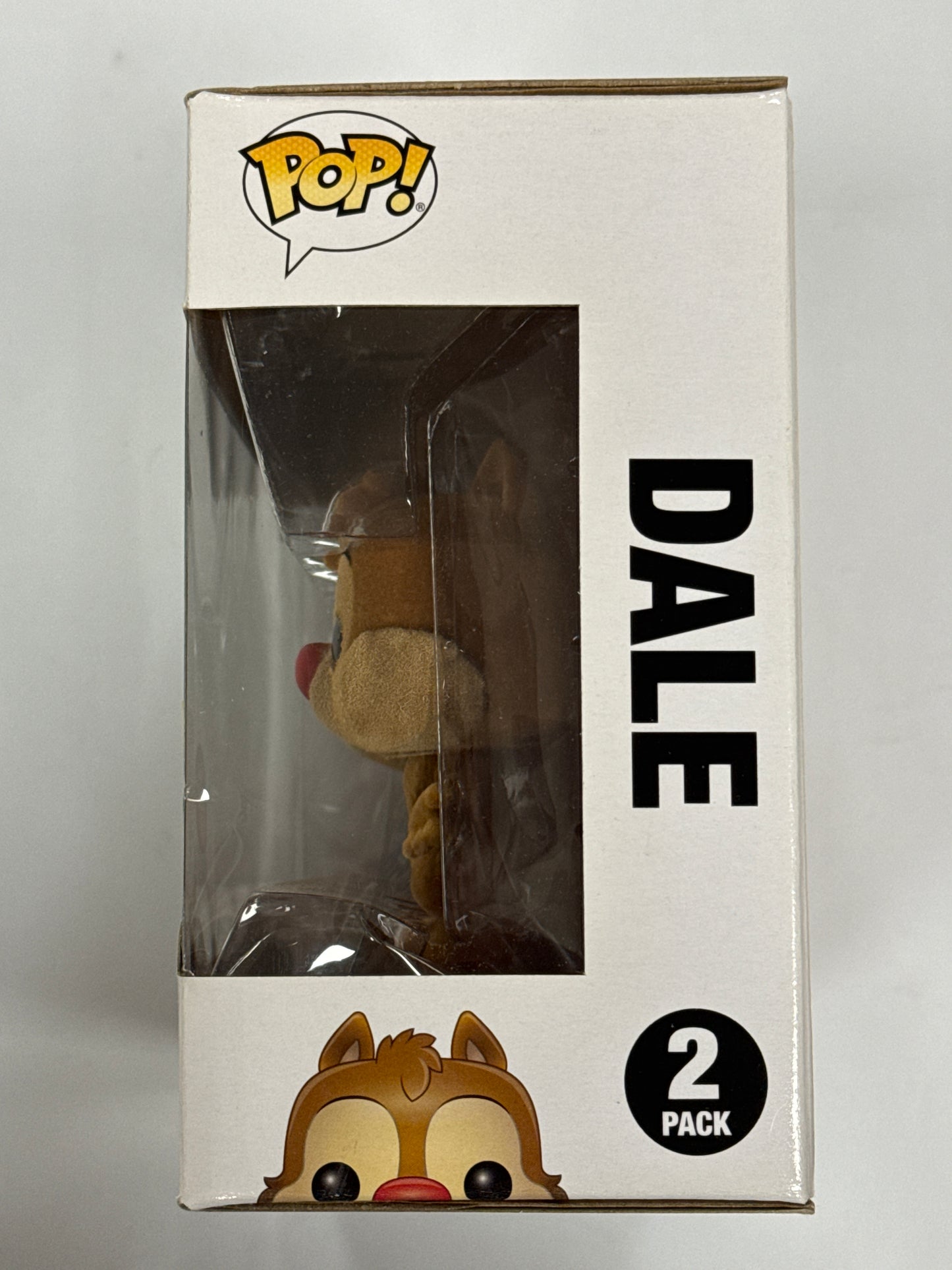 Disney - Chip & Dale Flocked 2017 SDCC US Exclusive  2-Pack Pop! Vinyl