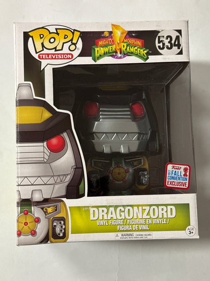 Mighty Morphin Power Rangers - Dragonzord 2017 New York Fall Exclusive Pop! Vinyl #534