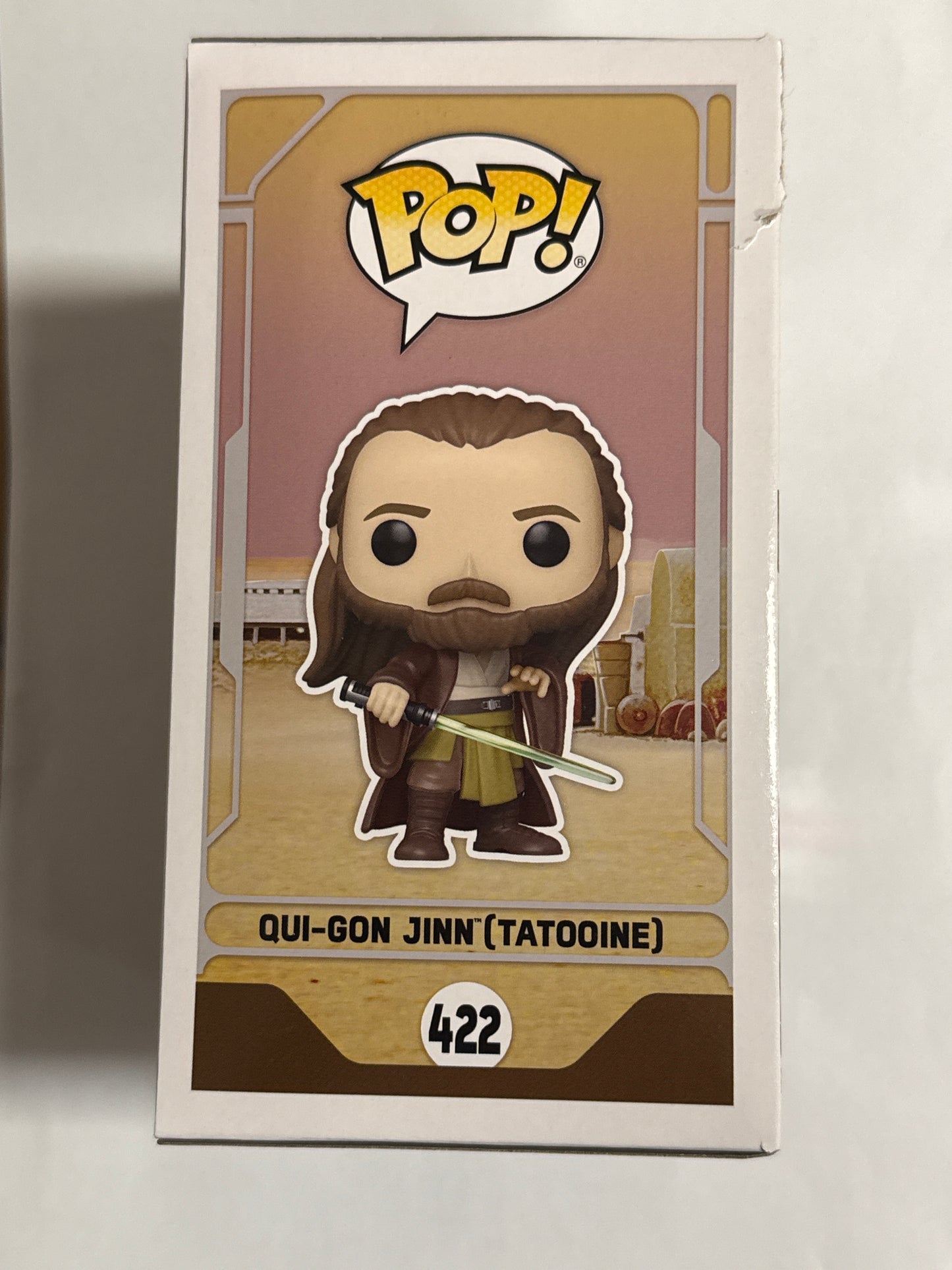 Star Wars: Across the Galaxy - Qui-Gon Jinn US Exclusive Pop! Vinyl #422