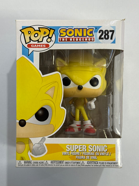 Sonic the Hedgehog - Super Sonic US Exclusive Pop! Vinyl #287