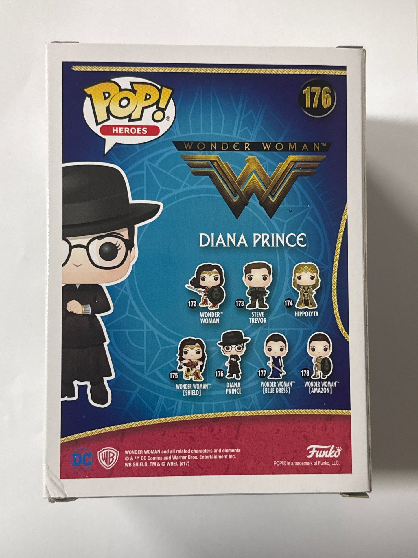 Wonder Woman - Diana Prince Pop Vinyl #176