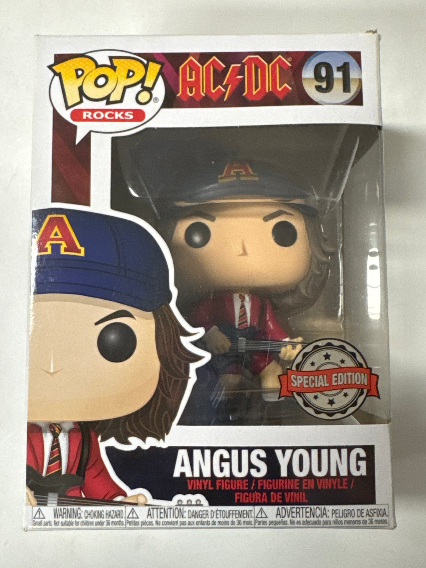 AC/DC - Angus Young Red Jacket US Exclusive Pop! Vinyl #91