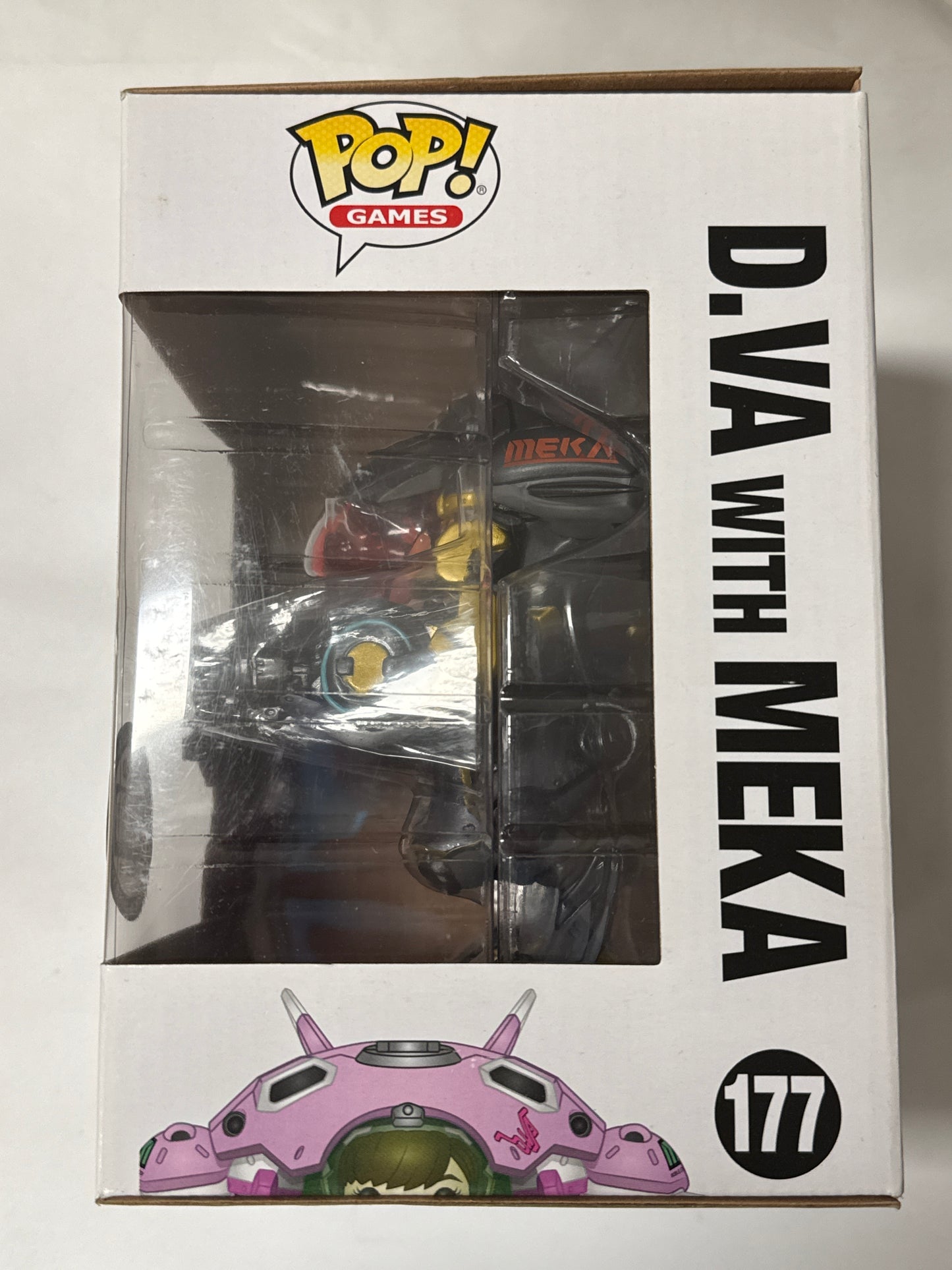 Overwatch - D.Va & MEKA (Carbon Fibre) US Exclusive 6" Pop! Vinyl #177