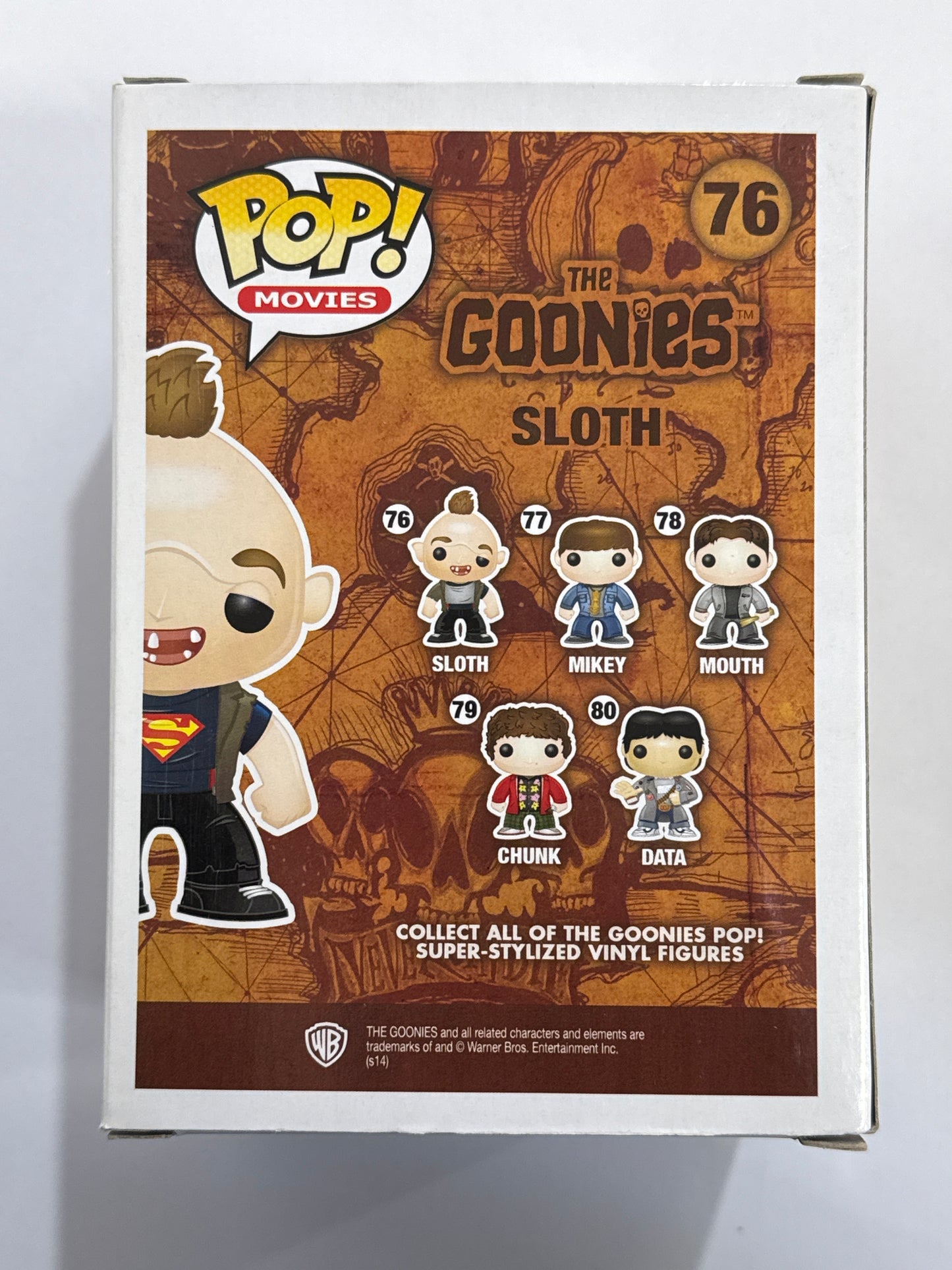 The Goonies - Sloth Superman Shirt 2014 SDCC Exclusive Pop! Vinyl #76