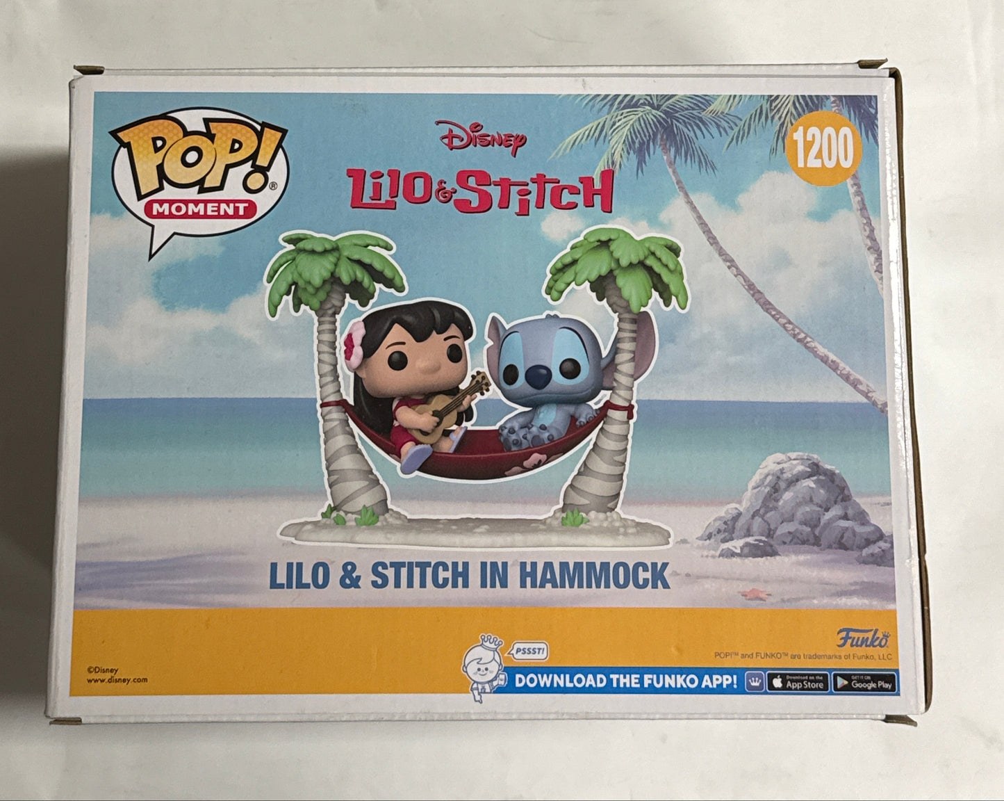 Lilo & Stitch - Lilo and Stitch in Hammock US Exclusive Pop! Moment #1200
