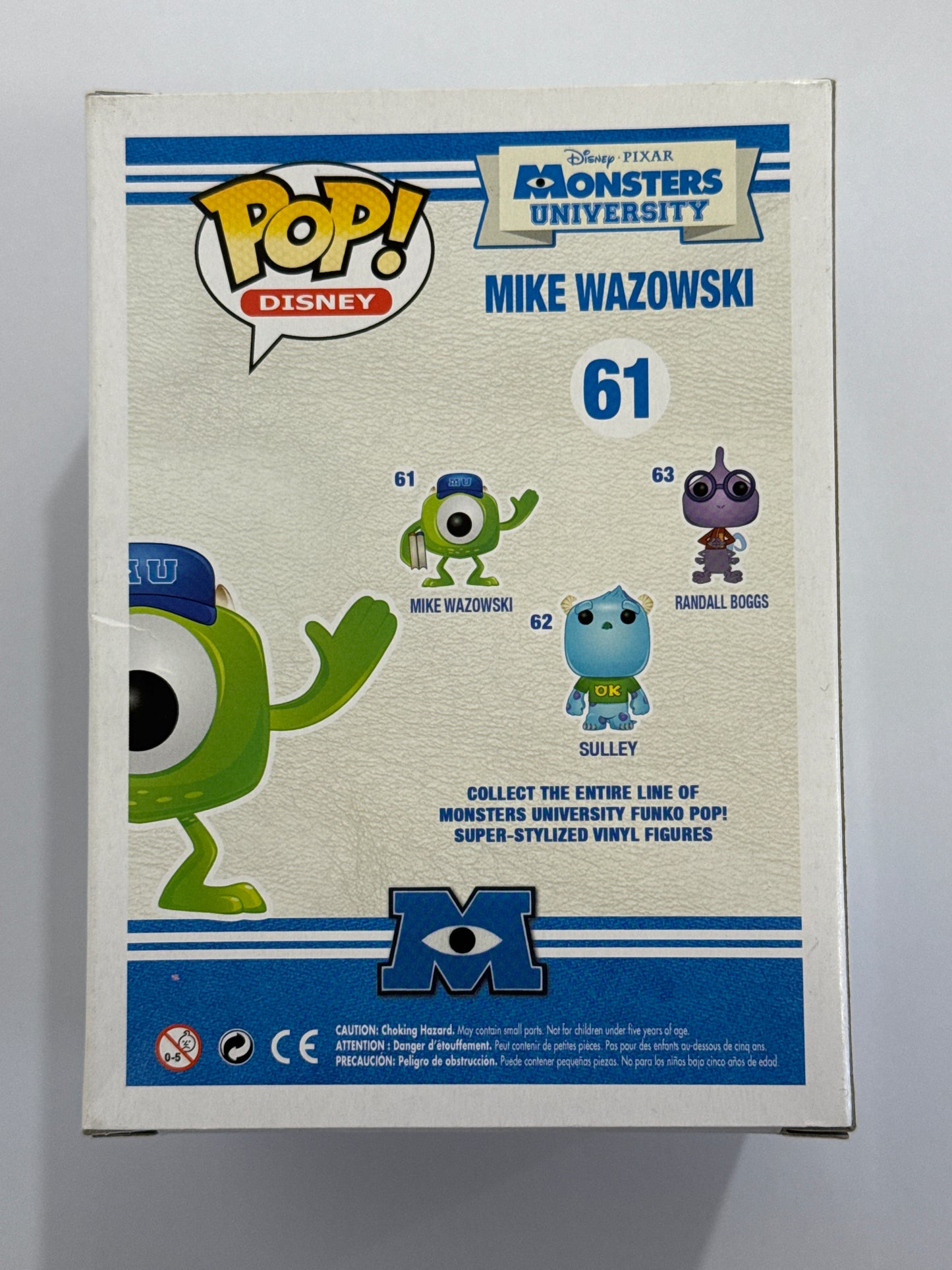 Monsters University - Mike Wazowski 2013 SDCC Exclusive POP! Vinyl #61