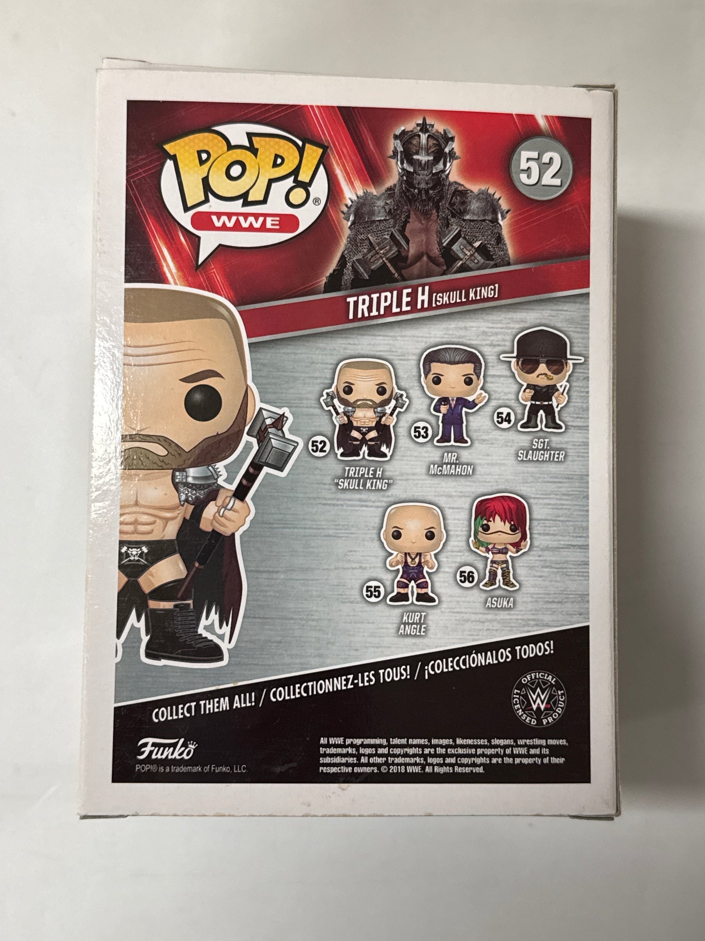 WWE - Triple H Skull King Pop! Vinyl #52