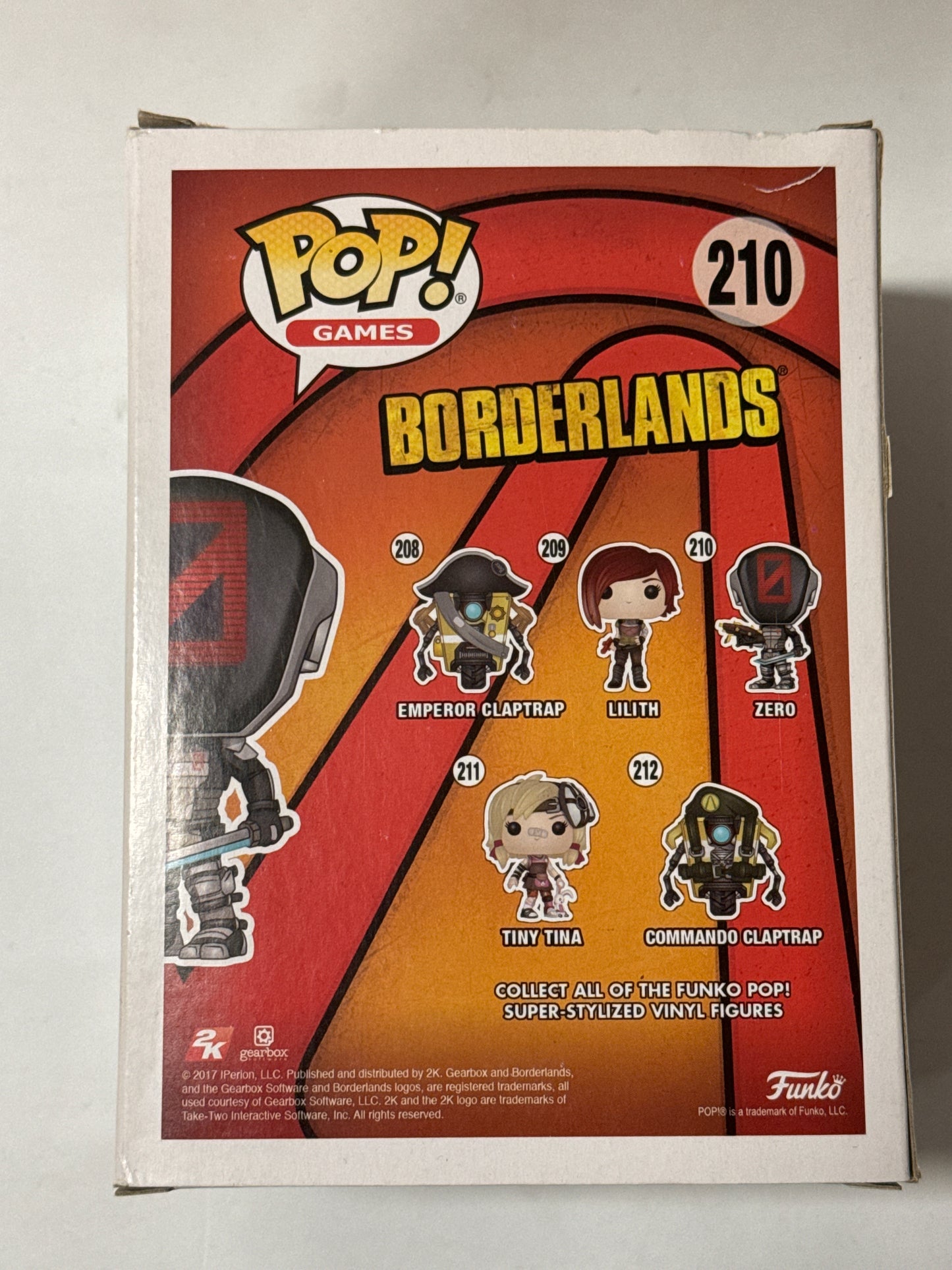 Borderlands - Zero Pop! Vinyl #210