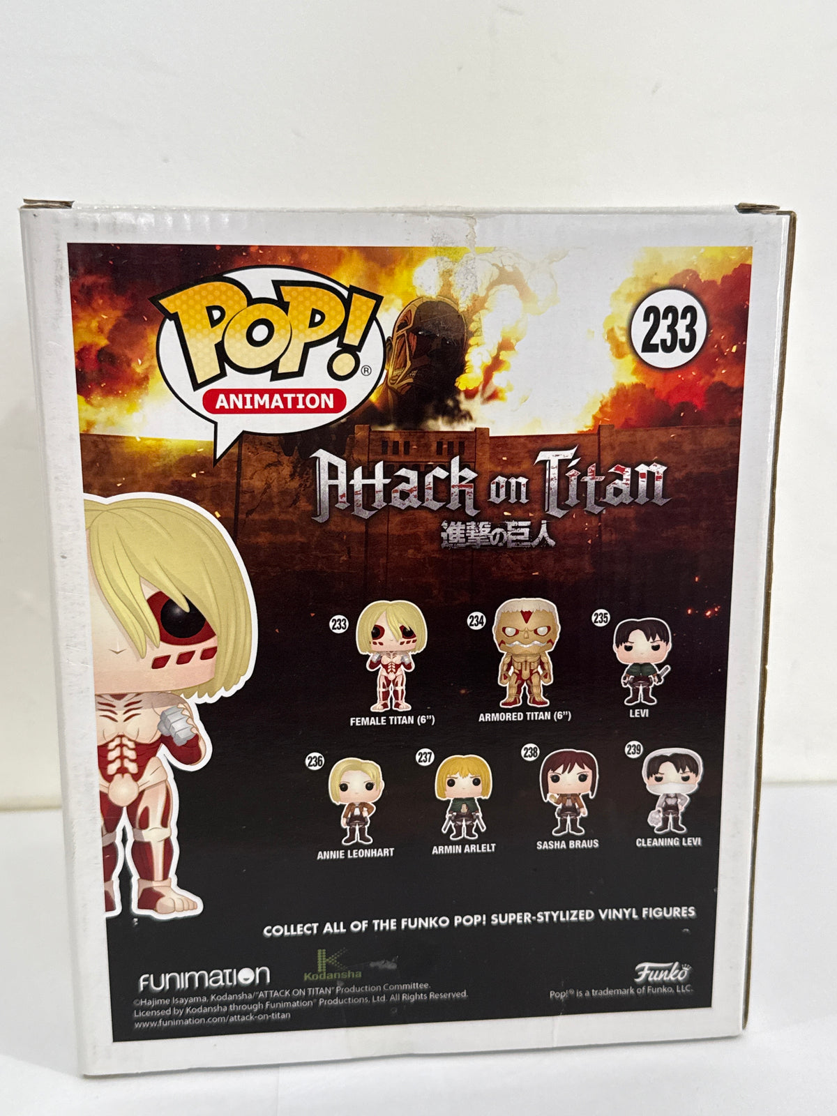 Attack on Titan - Female Titan 6" Pop! Vinyl #233
