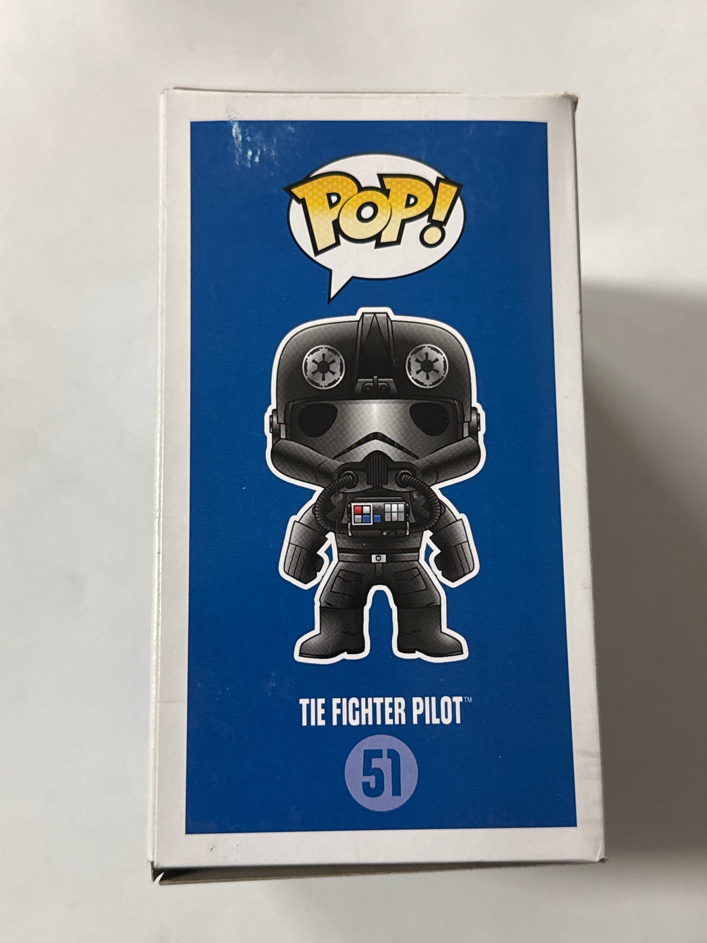Star Wars - Tie Fighter Pilot (Chrome) 2015 NYCC Exclusive Pop! Vinyl #51