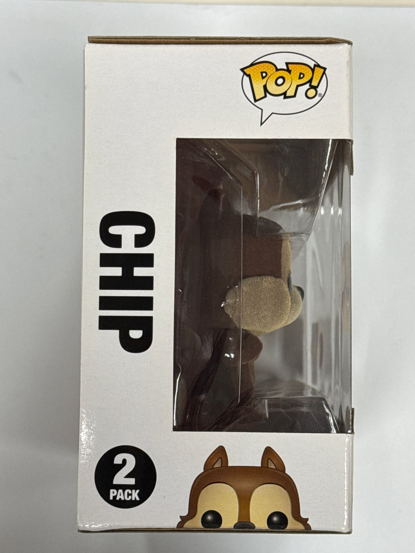 Disney - Chip & Dale Flocked 2017 SDCC US Exclusive  2-Pack Pop! Vinyl