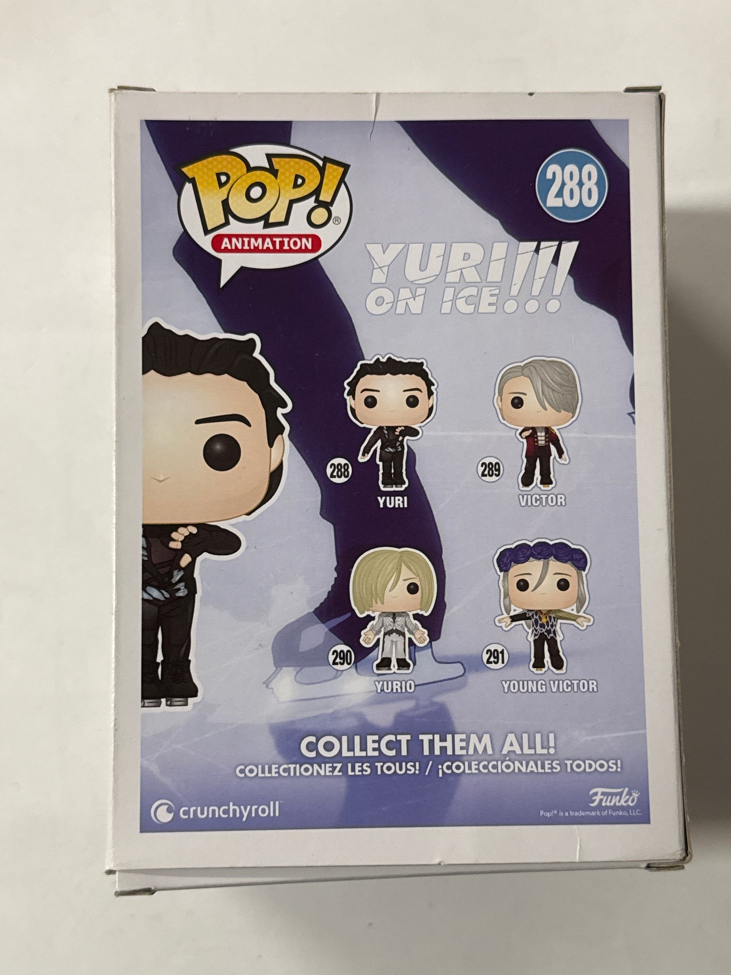 Yuri on Ice - Yuri  Katsuki (w/ Skates) Pop Vinyl #288