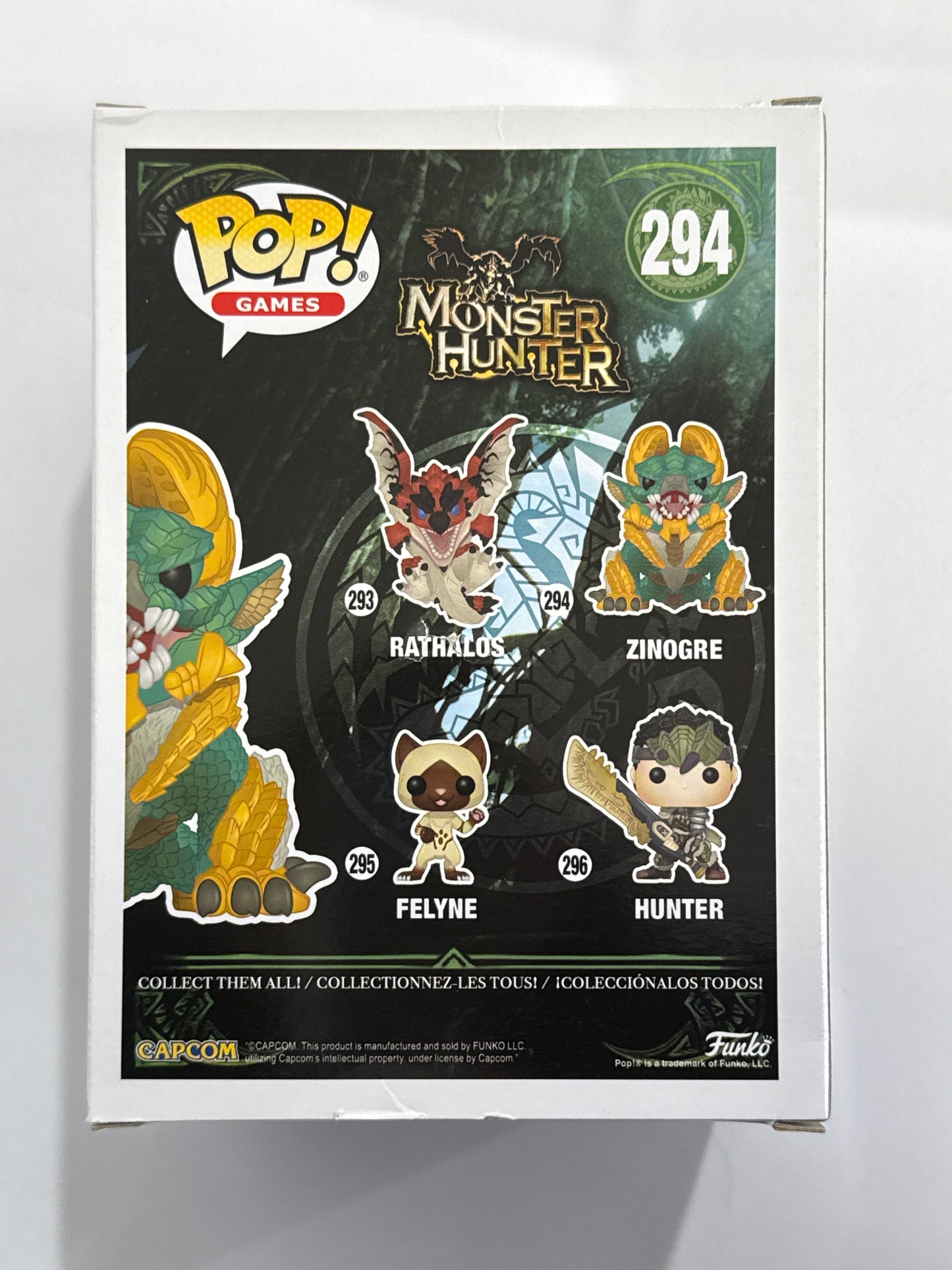 Monster Hunter - Zinogre Pop Vinyl #294