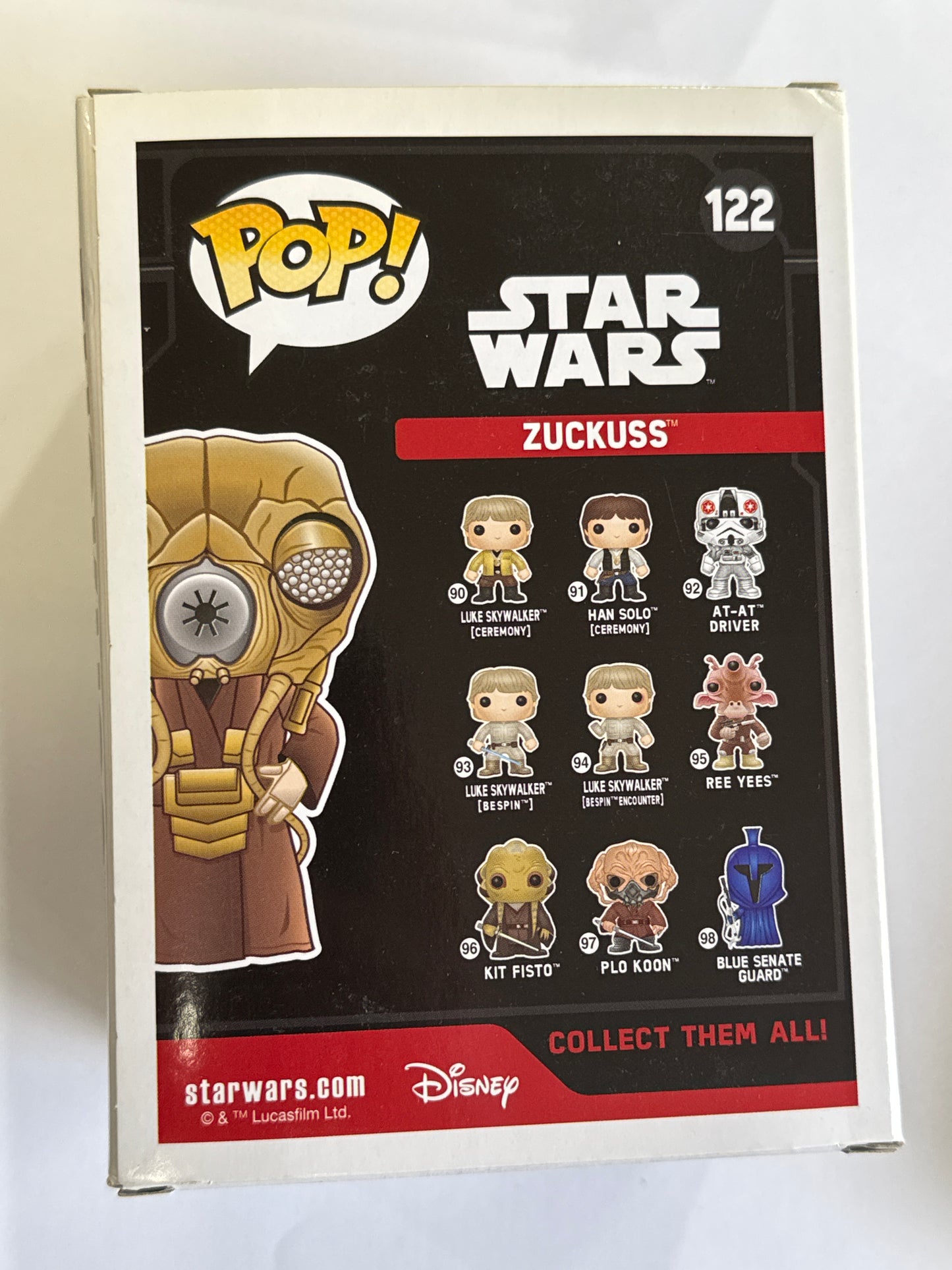 Star Wars - Zuckuss US Exclusive Pop! Vinyl #122