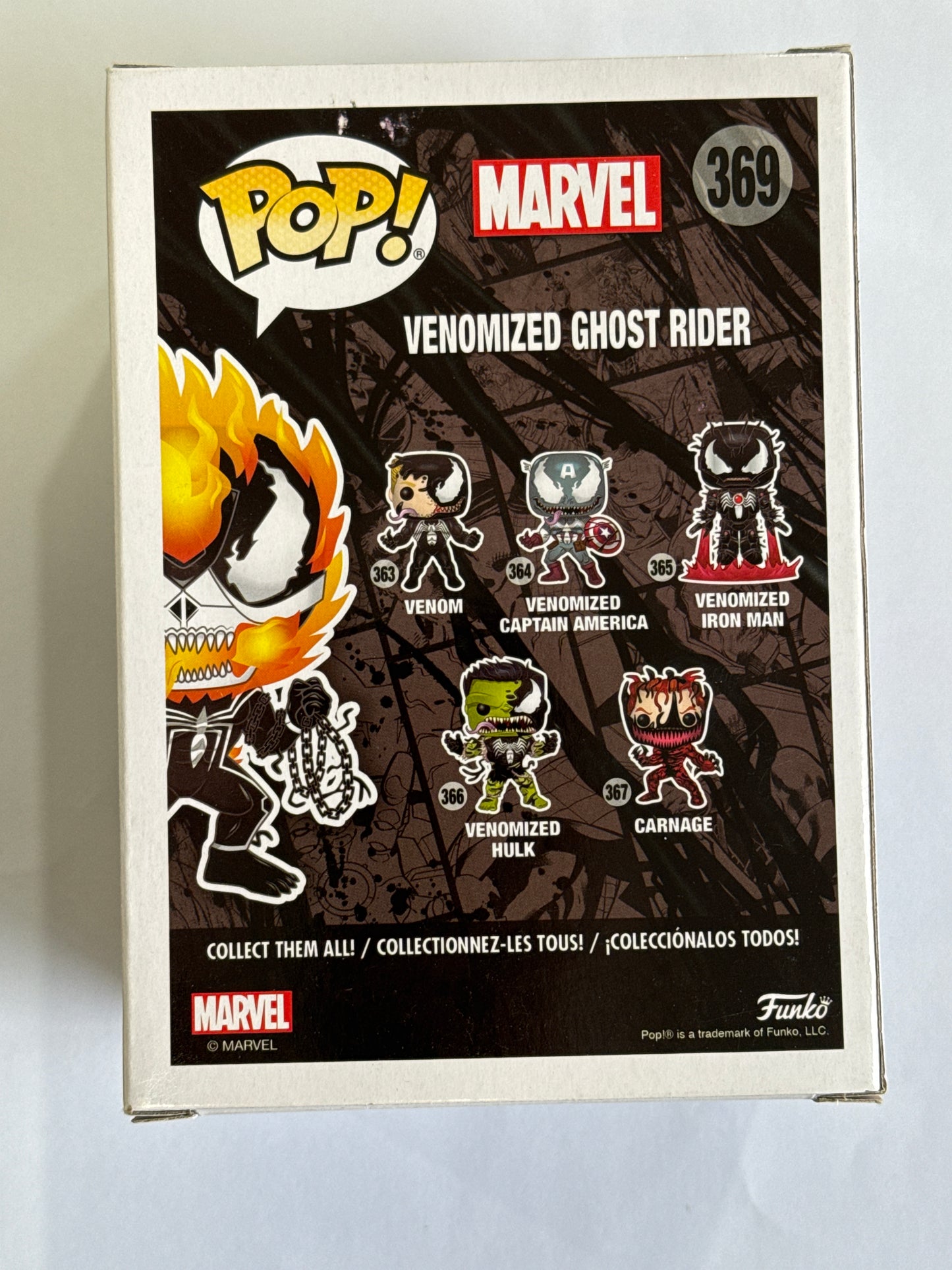 Venom - Venomized Ghost Rider US Exclusive Pop! Vinyl #369