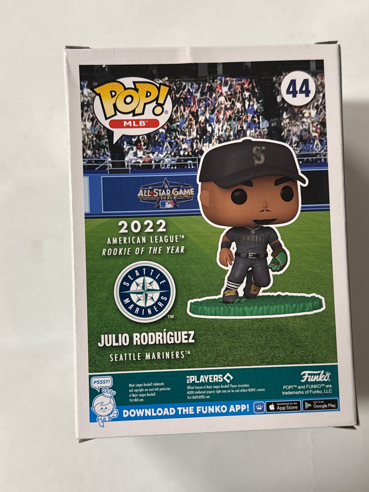 MLB: Baseball - Julio Rodriguez (All Star) Seattle Mariners Pop! Vinyl #44