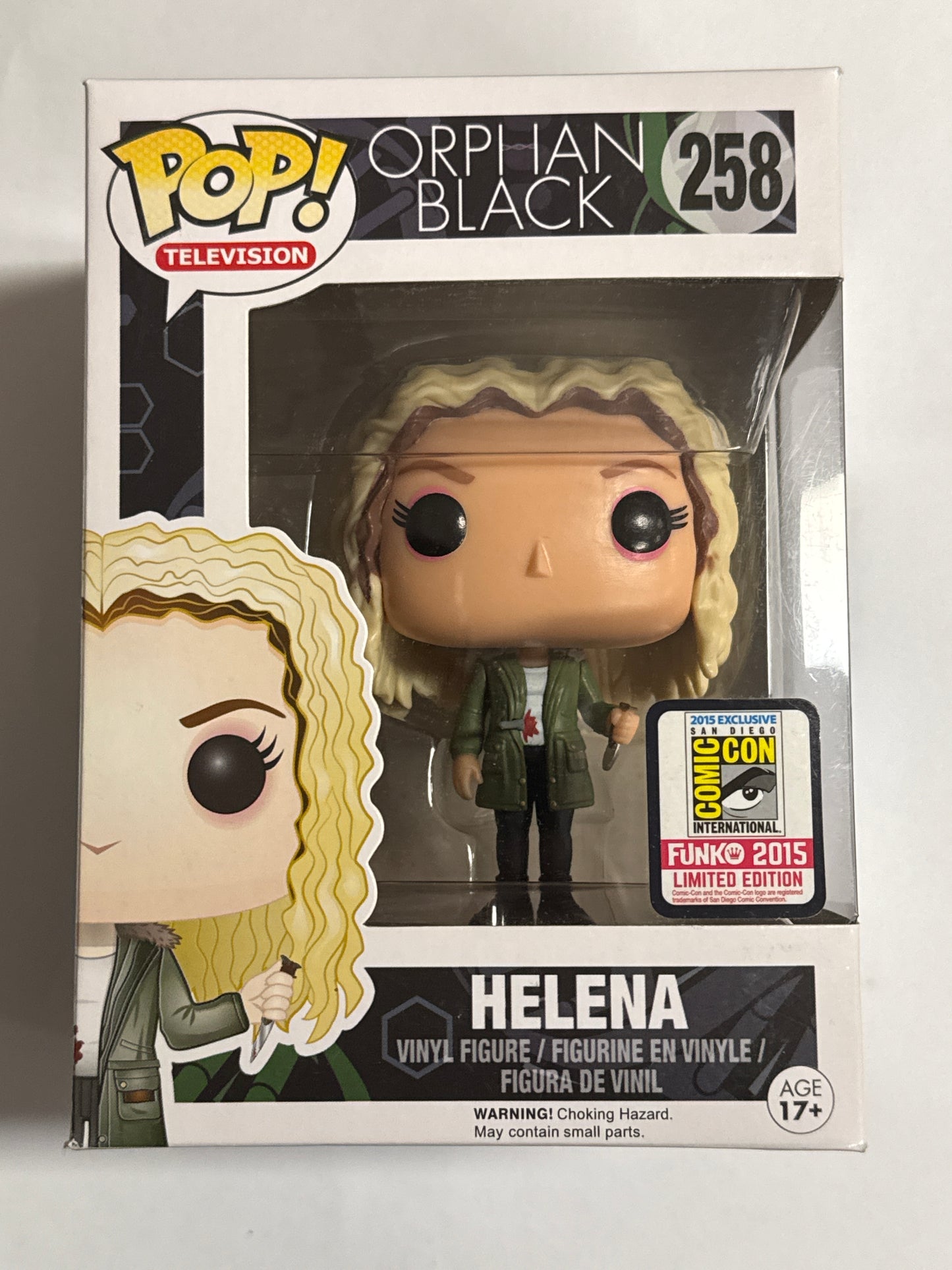 Orphan Black - Helena 2015 San Diego Comic Con Exclusive POP! Vinyl #258