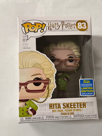 Harry Potter - Rita Skeeter SDCC 2019 Exclusive Pop! Vinyl #83