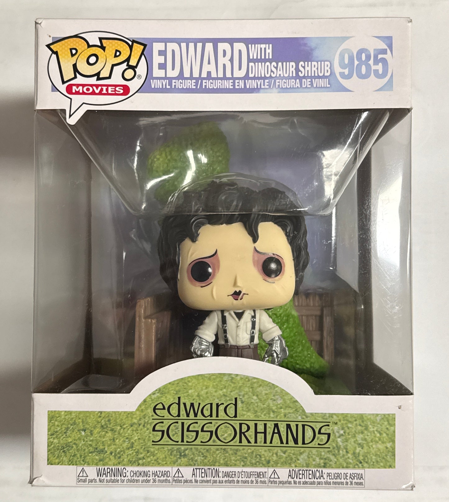 Edward Scissorhands - Edward & Dinosaur Hedge Pop! Deluxe #985