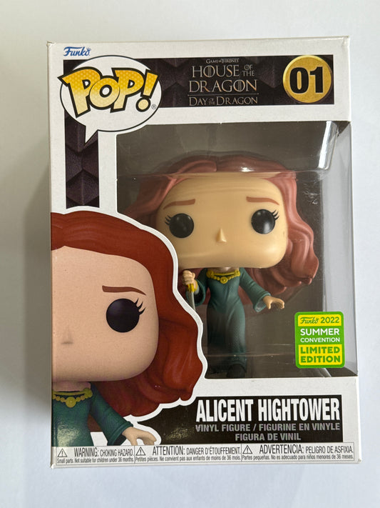 House of the Dragon - Alicent Hightower SDCC 2022 Summer Convention Exclusive Pop! Vinyl #01