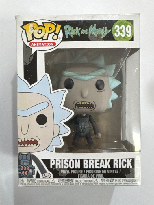 Rick and Morty - Prison Break Rick US Exclusive Pop! Vinyl #339