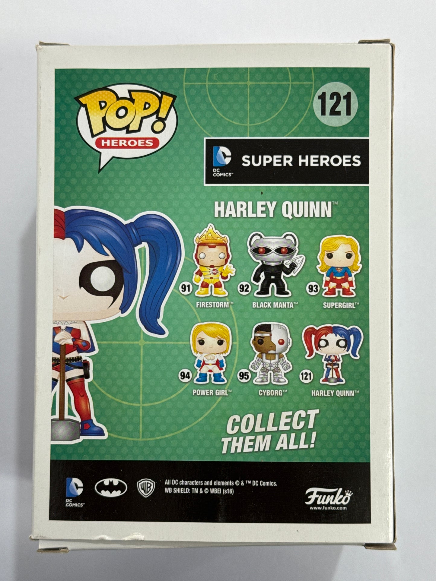 DC Super Heroes - Harley Quinn  Pop! Vinyl #121
