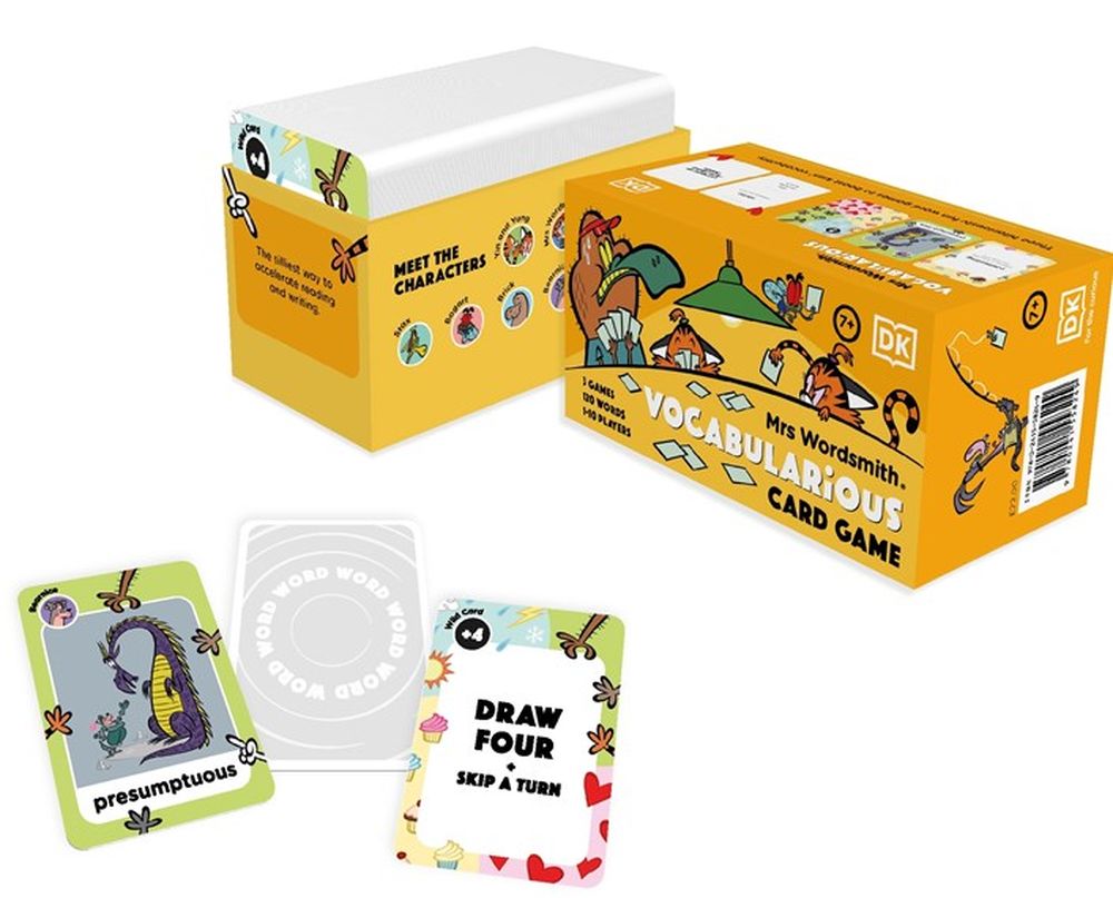 Mrs Wordsmith Vocabularious Card Game. Ages 7–11 (Key Stage 2) (UK)