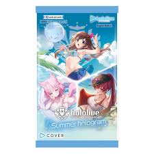 [hololive OFFICIAL CARD GAME] hEB01e Summer hologram - Extra Booster Pack