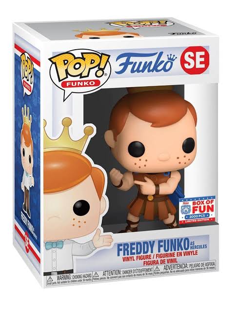 Freddy Funko - Freddy Funko as Hercules of Fun Exclusive Pop Vinyl