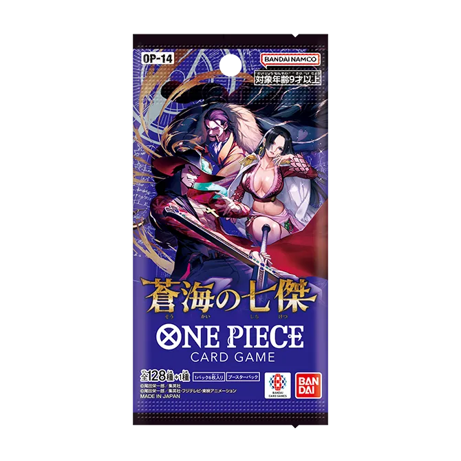 One Piece Card Game - The Azure Sea's Seven OP-14 Booster Pack (Japanese)