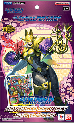 Digimon Card Game: Advanced Deck – Amethyst Mandala [ST22]